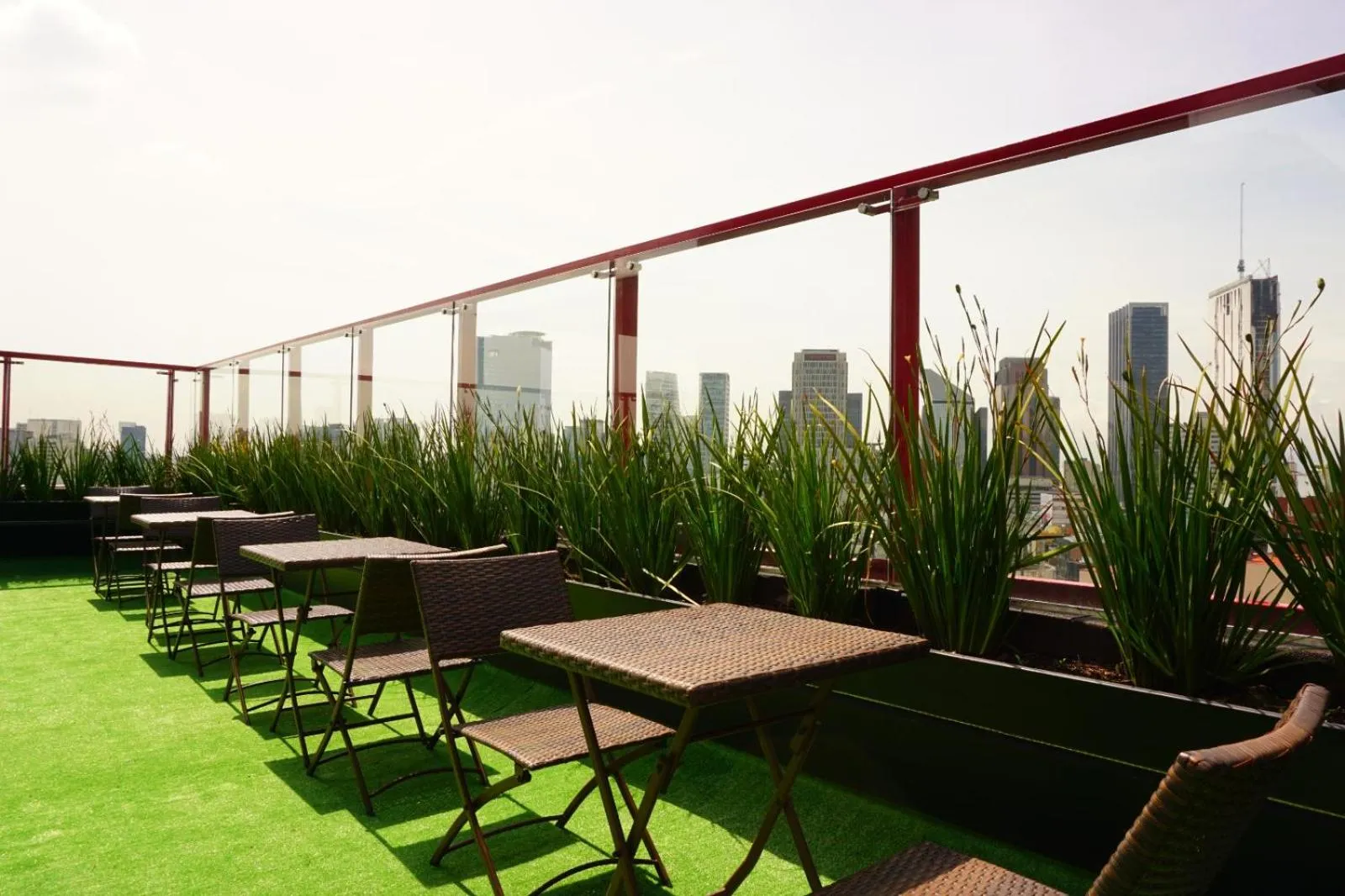 Balcony/Terrace in Hotel Black Boutique