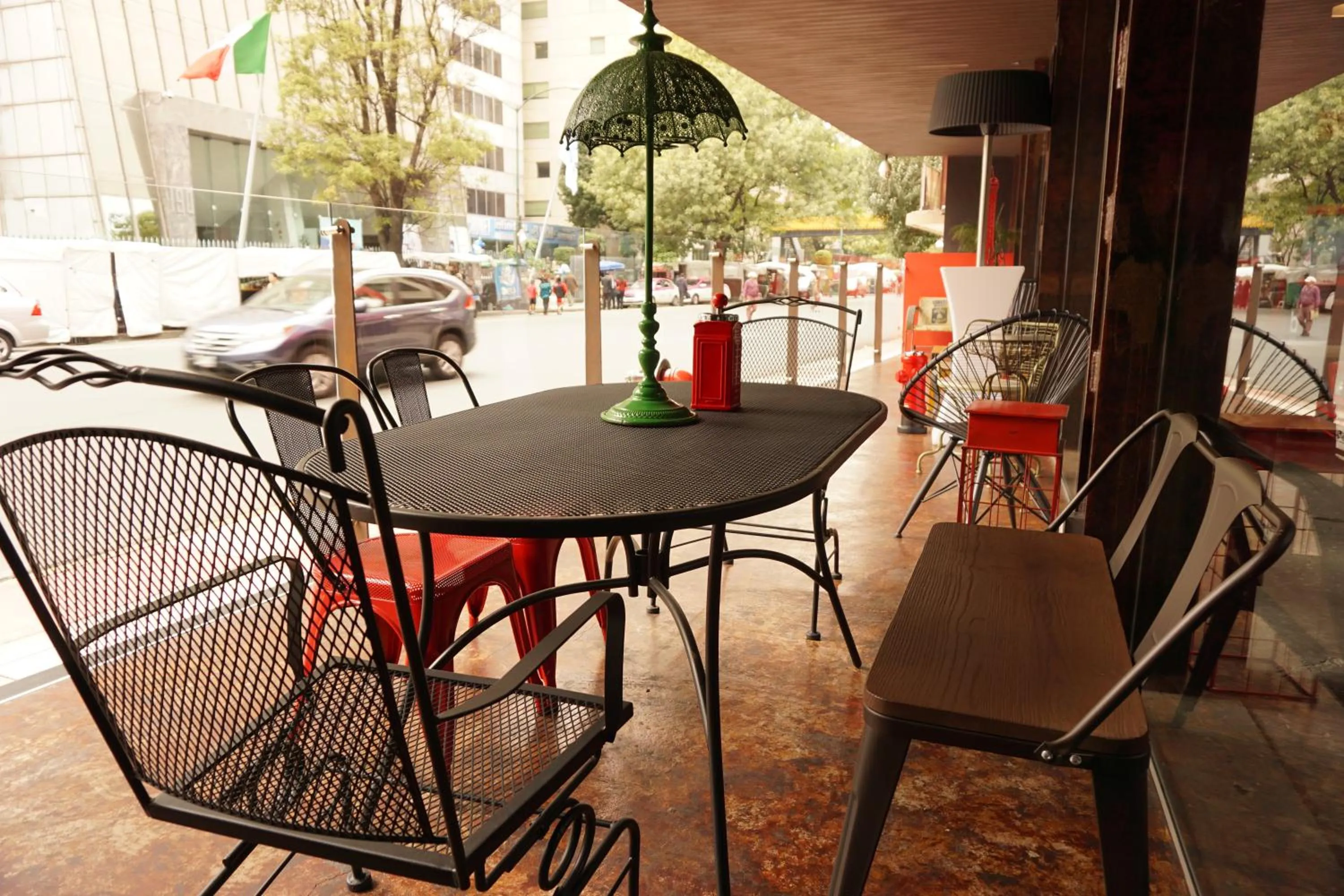 Balcony/Terrace in Hotel Black Boutique