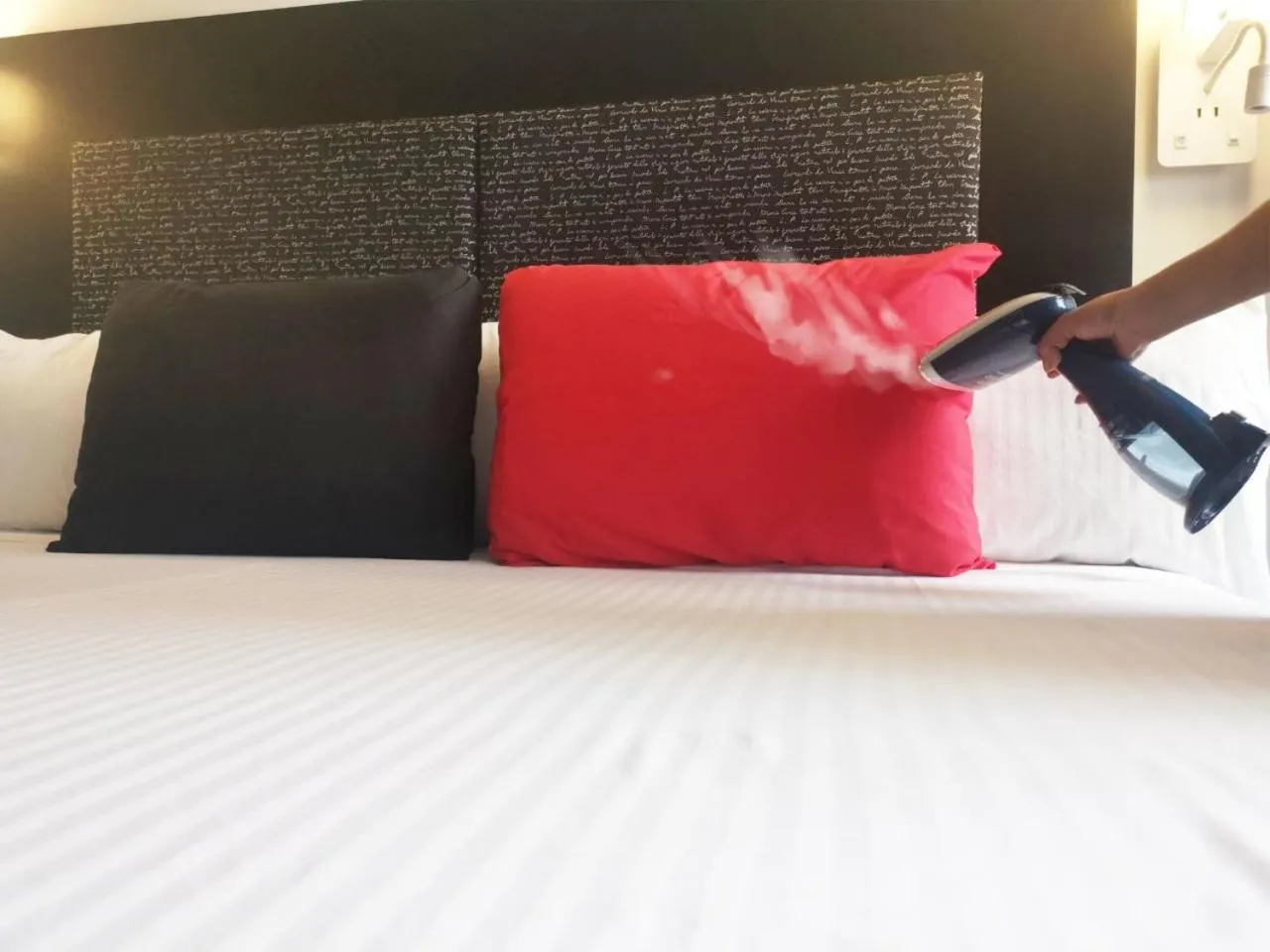 Decorative detail, Bed in Hotel Black Boutique