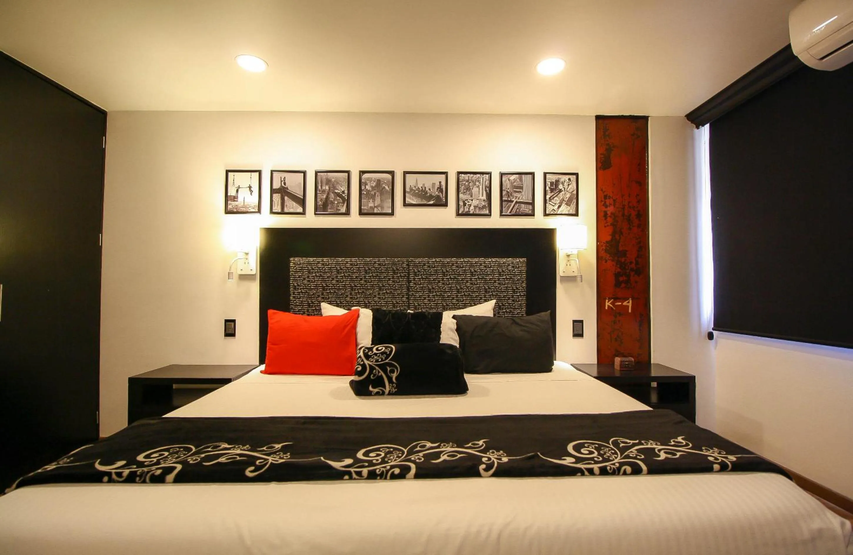 Bedroom, Bed in Hotel Black Boutique