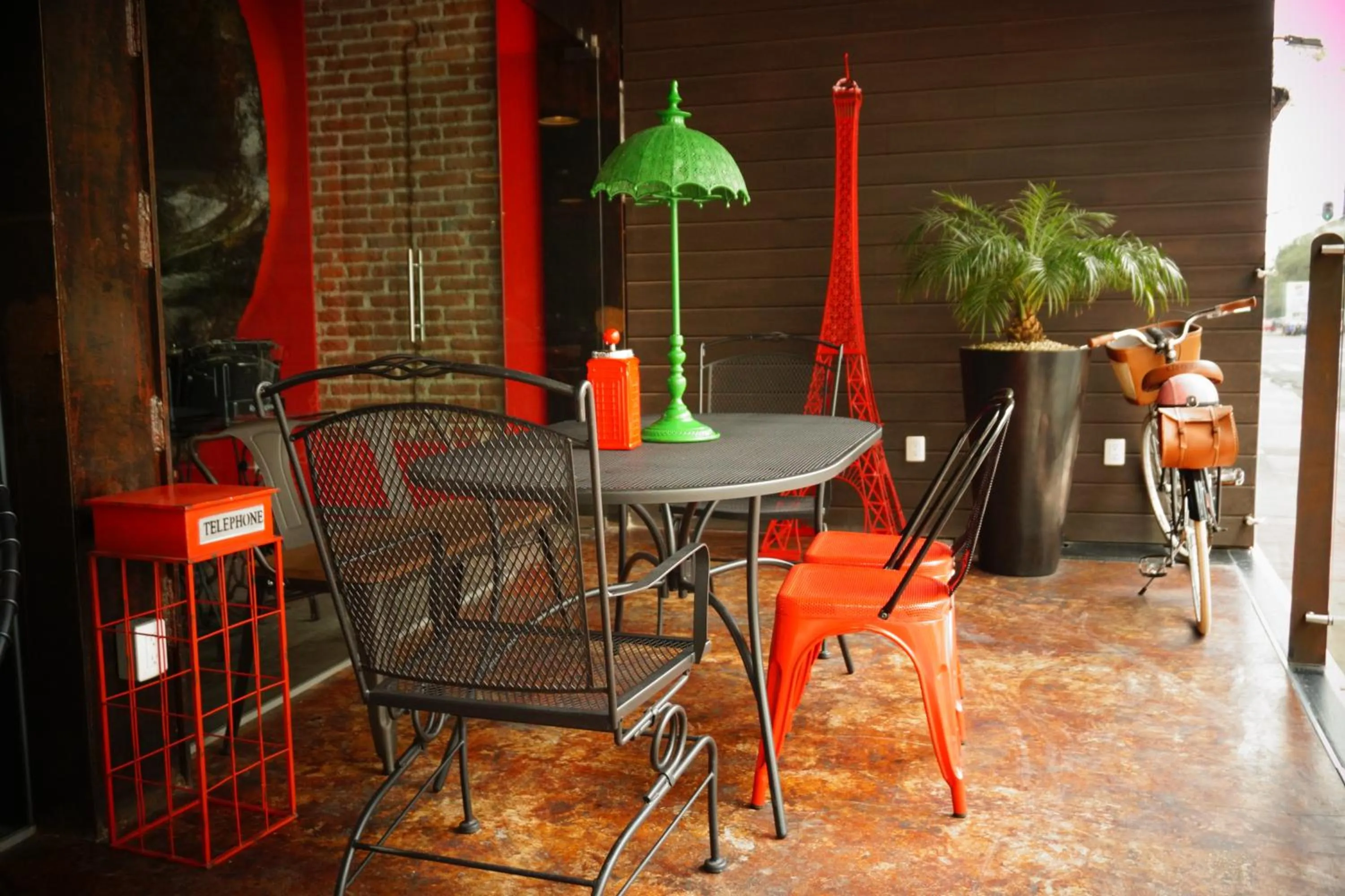 Balcony/Terrace in Hotel Black Boutique