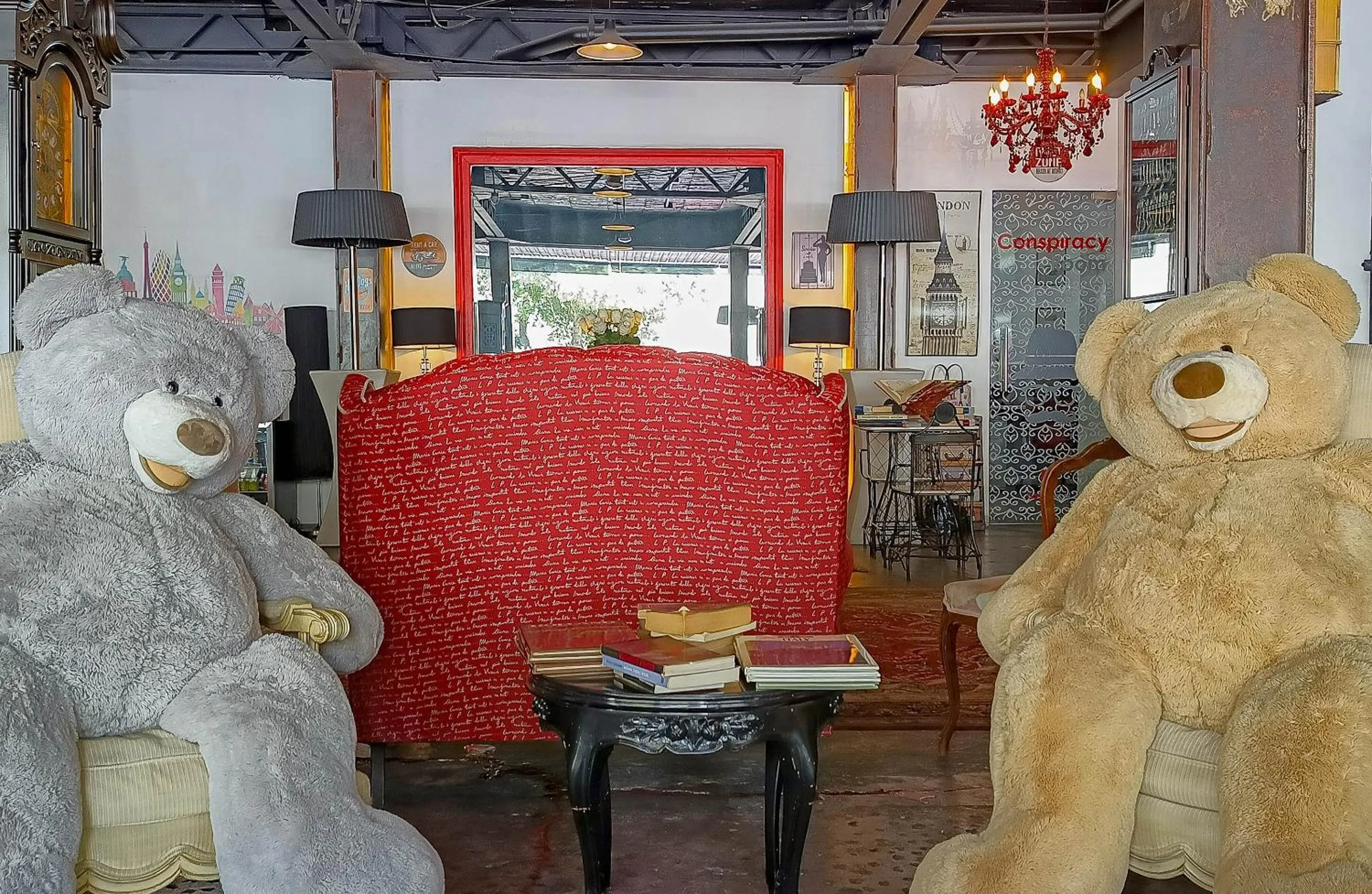 Living room in Hotel Black Boutique