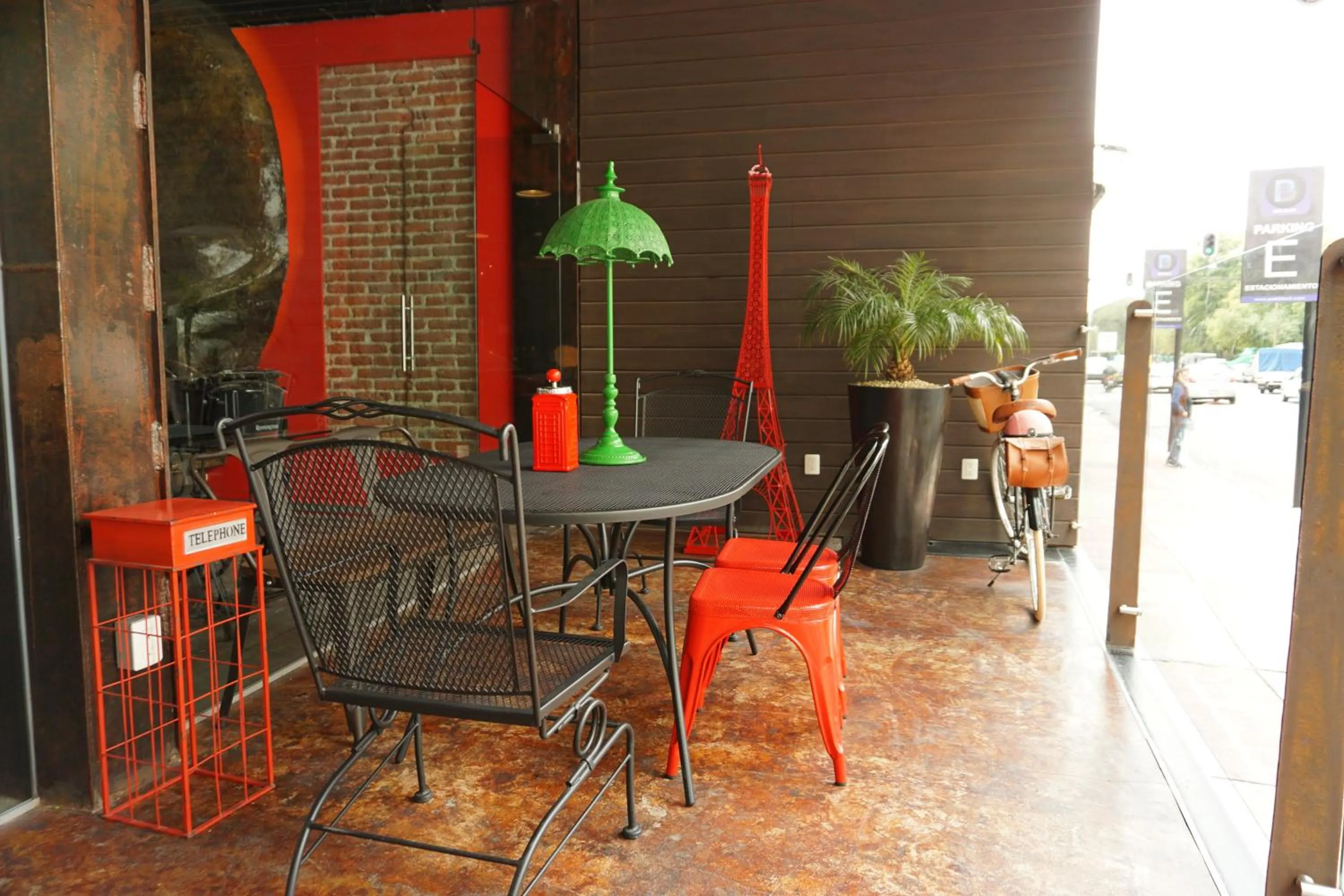 Balcony/Terrace in Hotel Black Boutique