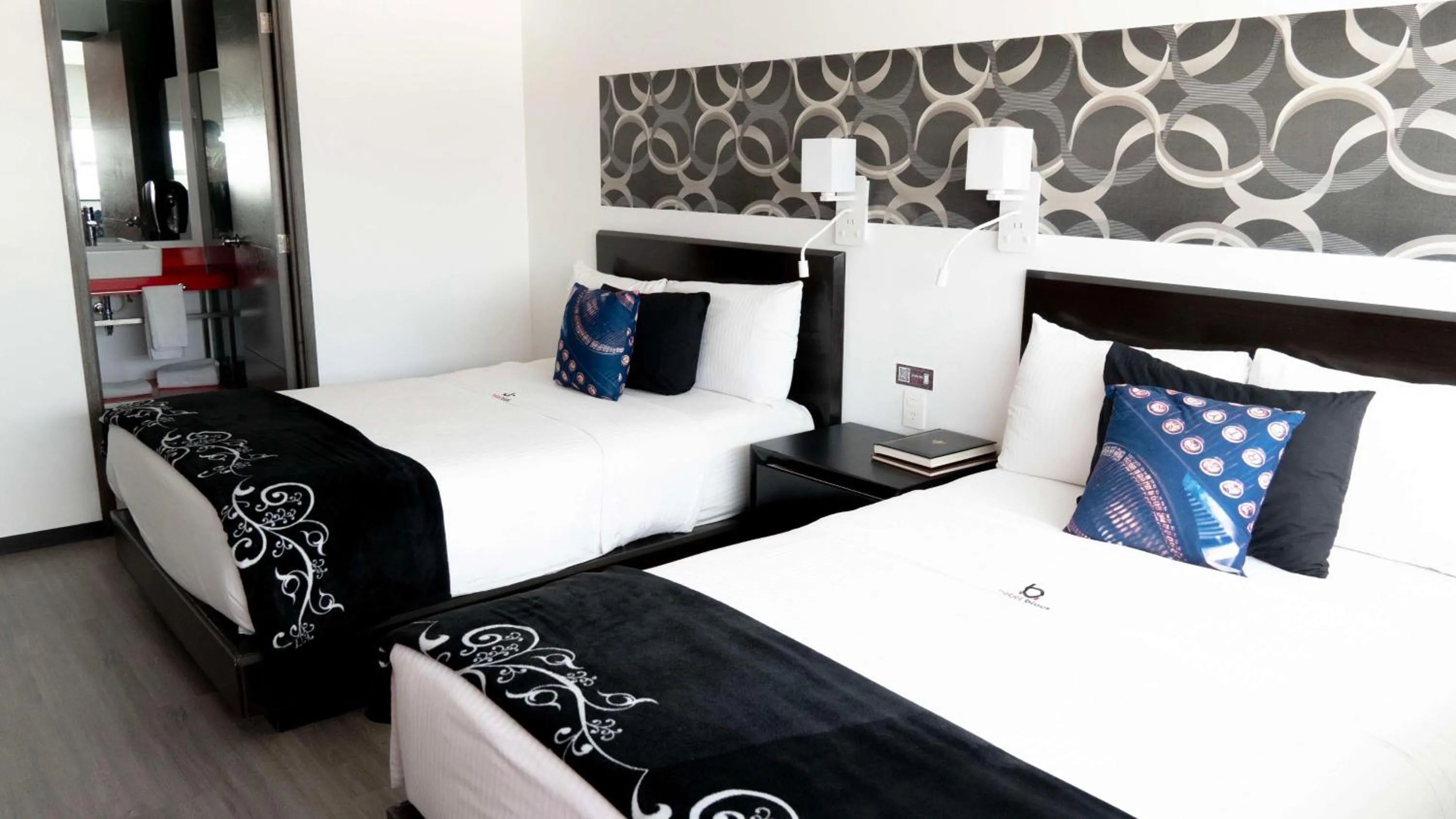 Bedroom, Bed in Hotel Black Boutique