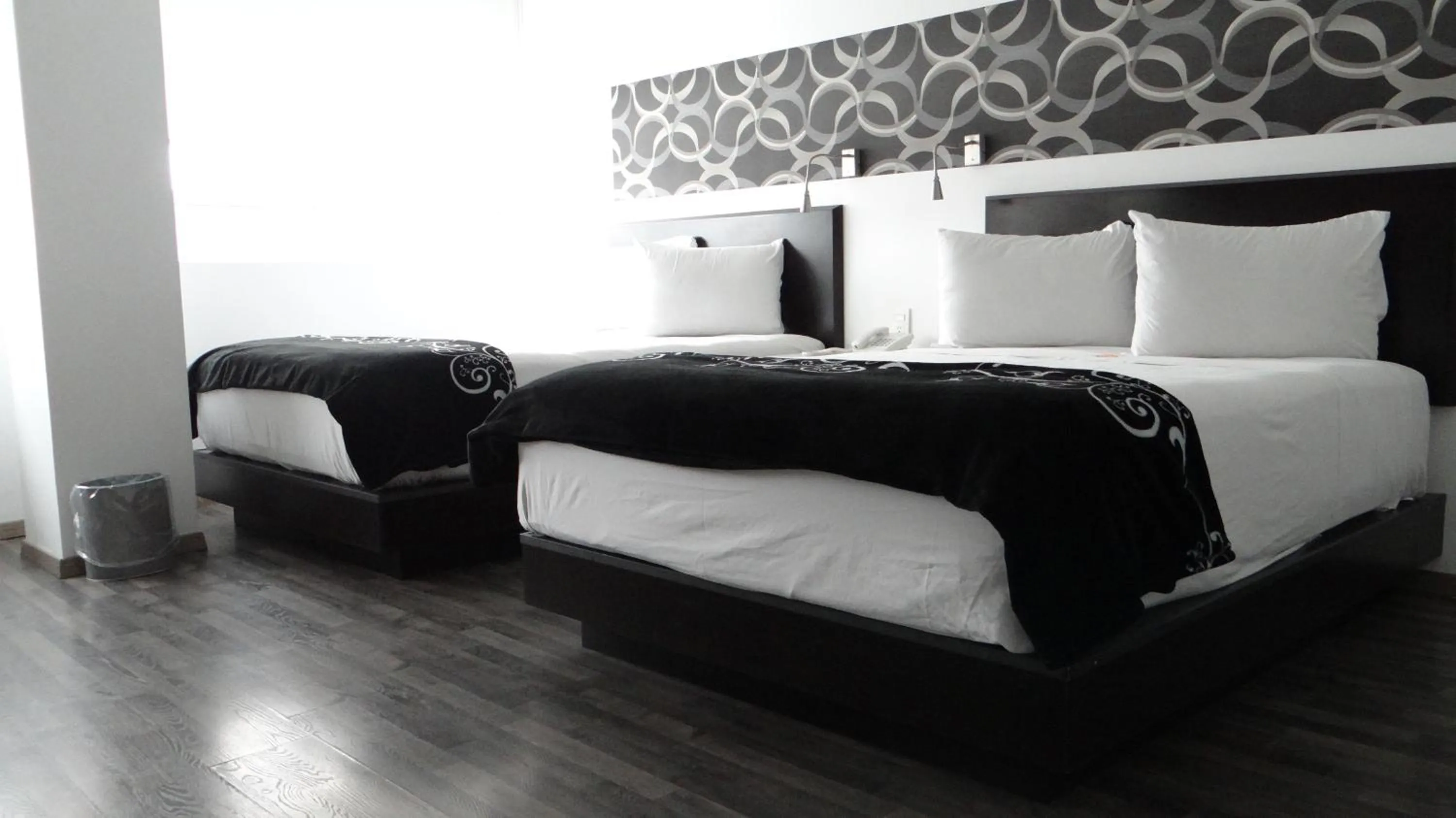 Bed in Hotel Black Boutique