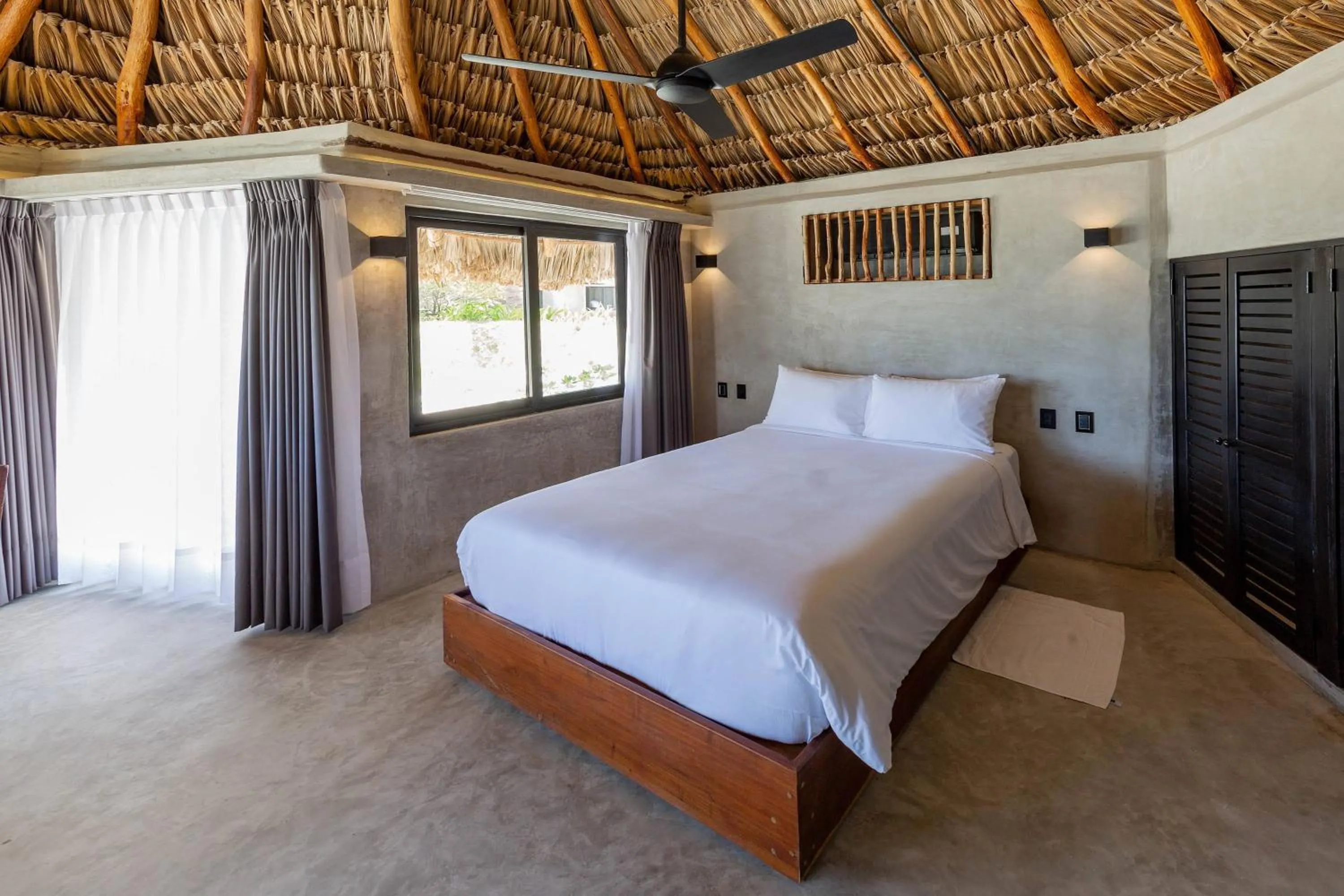 Bed in Maya Tulum By G Hotels