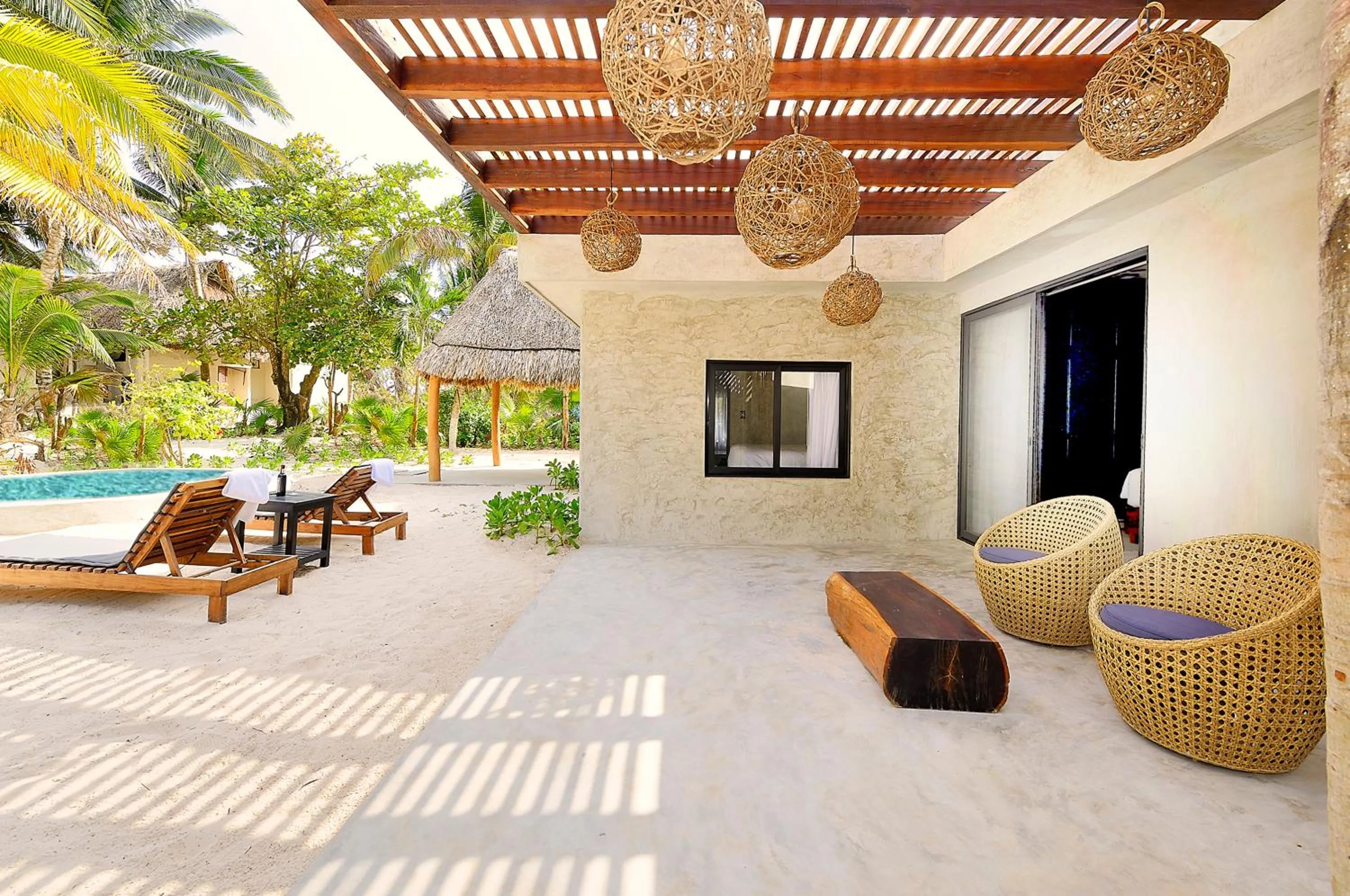 Patio in Maya Tulum By G Hotels