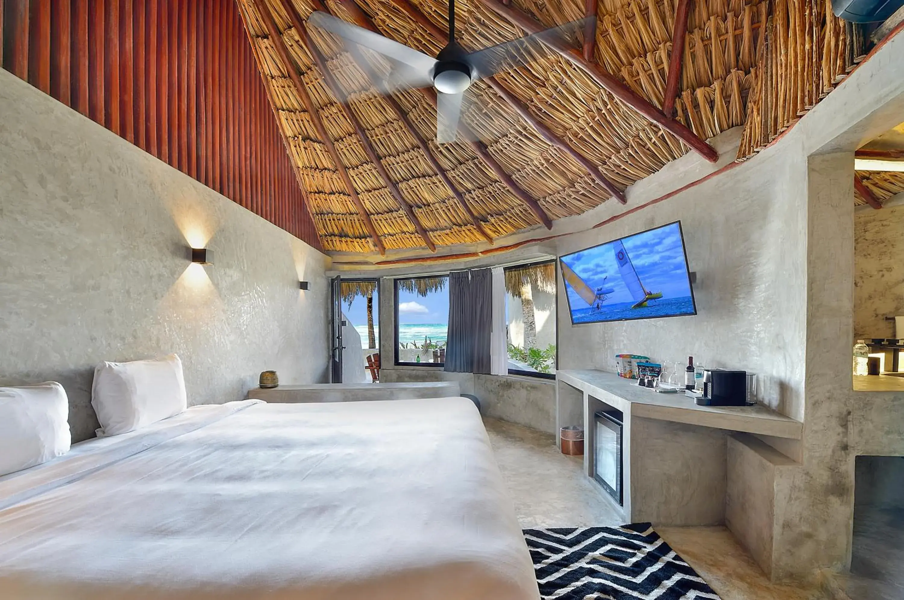Bed in Maya Tulum By G Hotels Bed in Maya Tulum By G Hotels