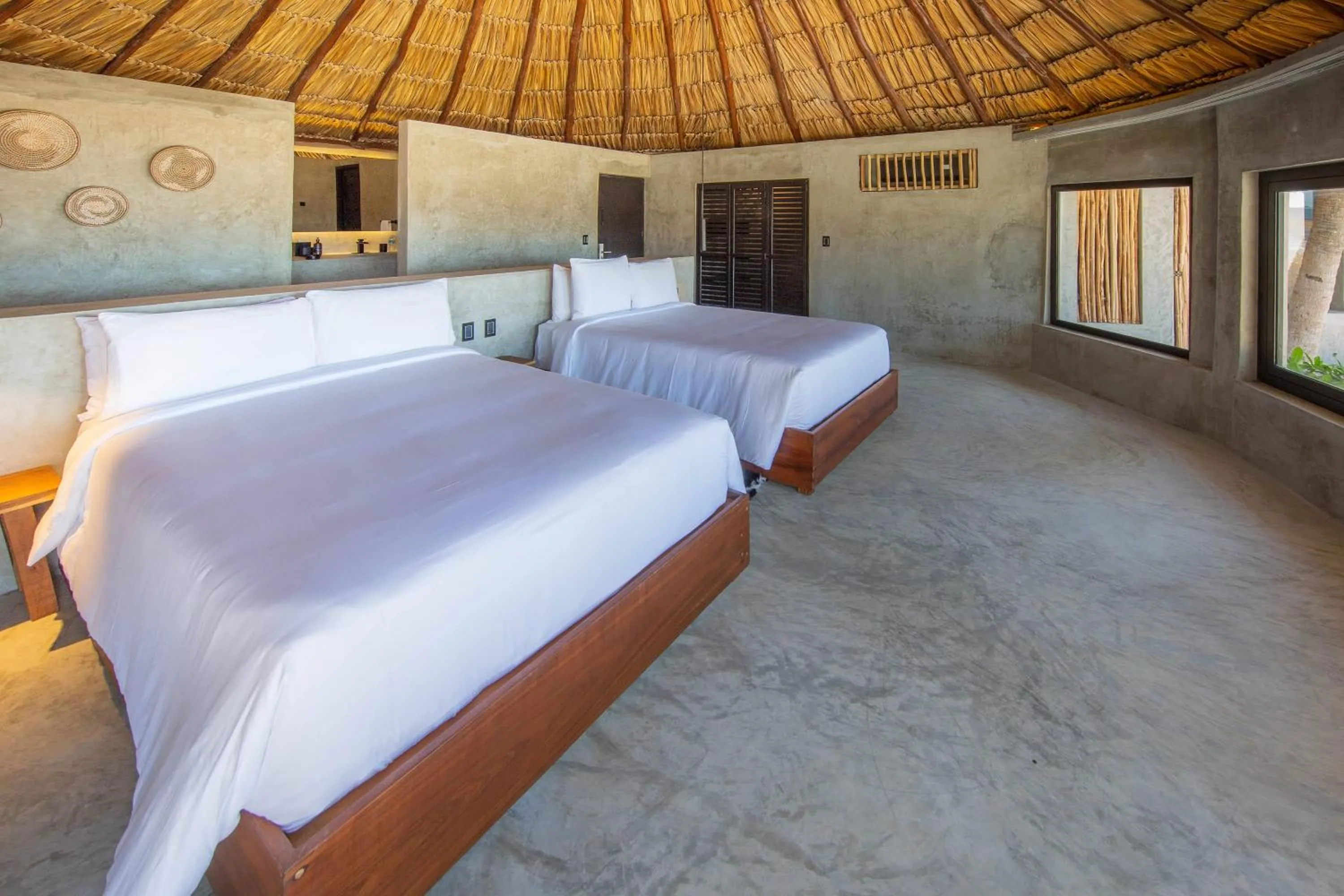 Bed in Maya Tulum By G Hotels