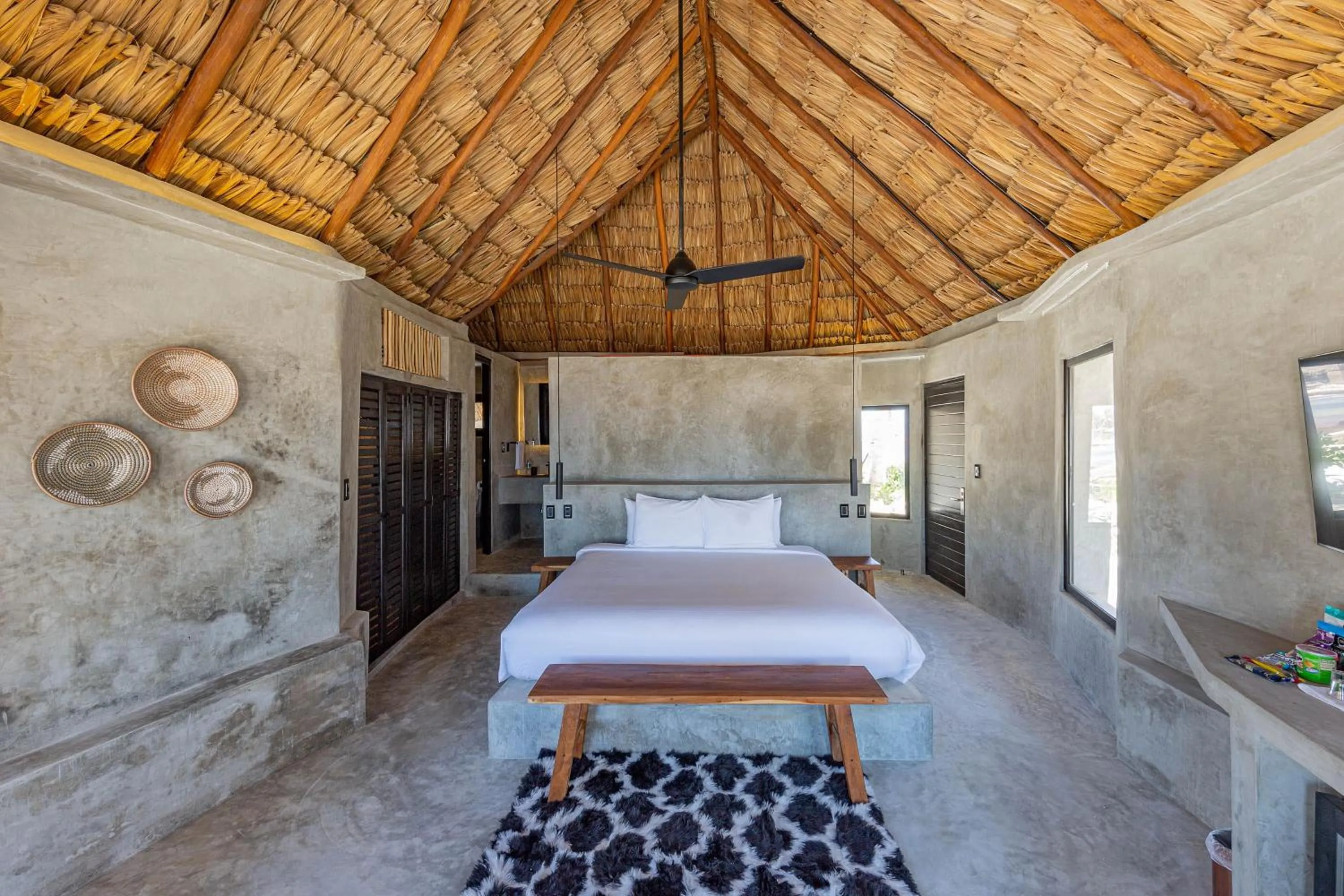 Bed in Maya Tulum By G Hotels