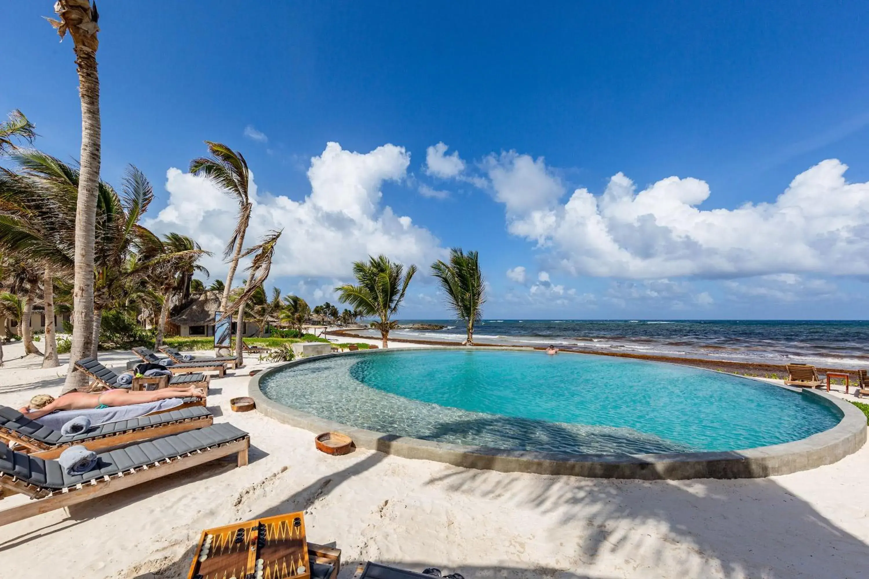 Swimming pool in Maya Tulum By G Hotels Swimming pool in Maya Tulum By G Hotels