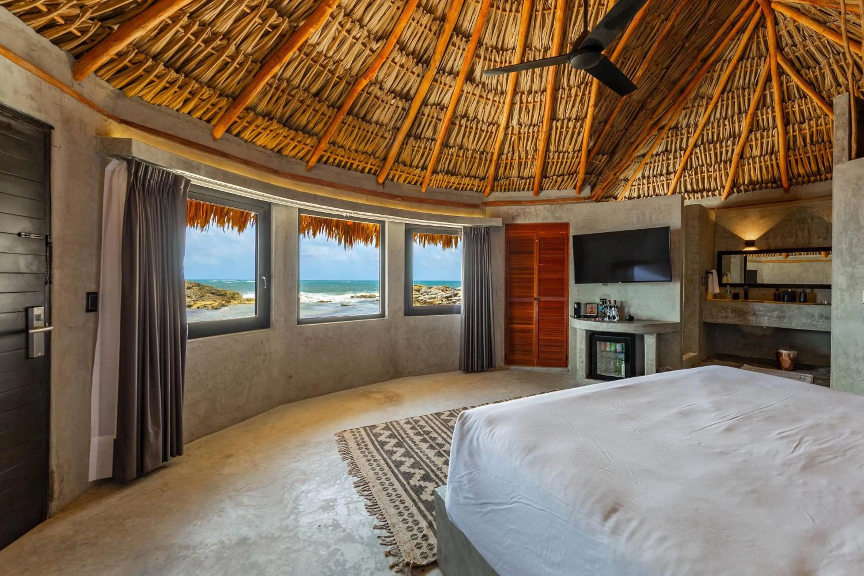 Bed in Maya Tulum By G Hotels