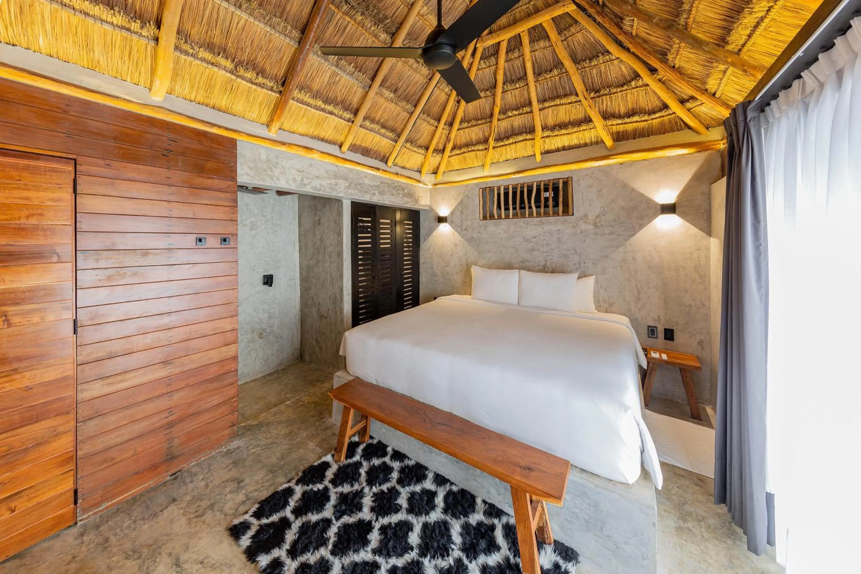 Bed in Maya Tulum By G Hotels