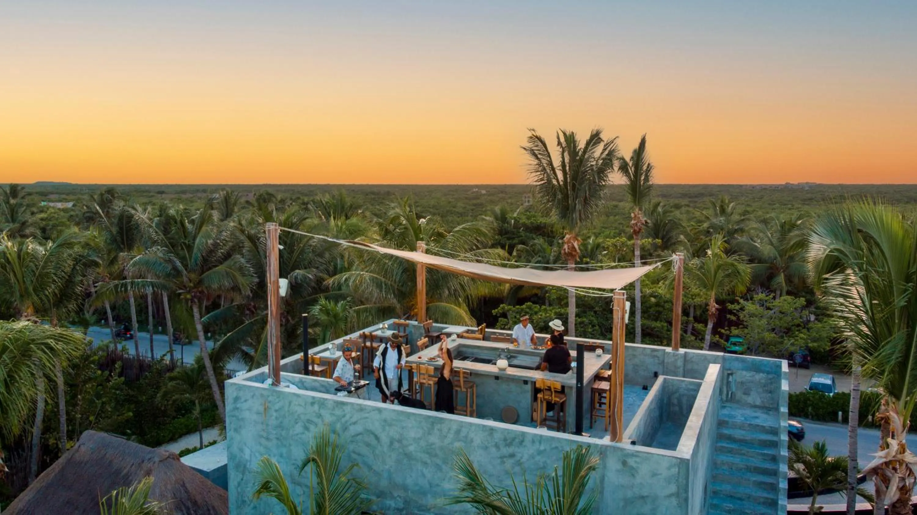 Lounge or bar in Maya Tulum By G Hotels