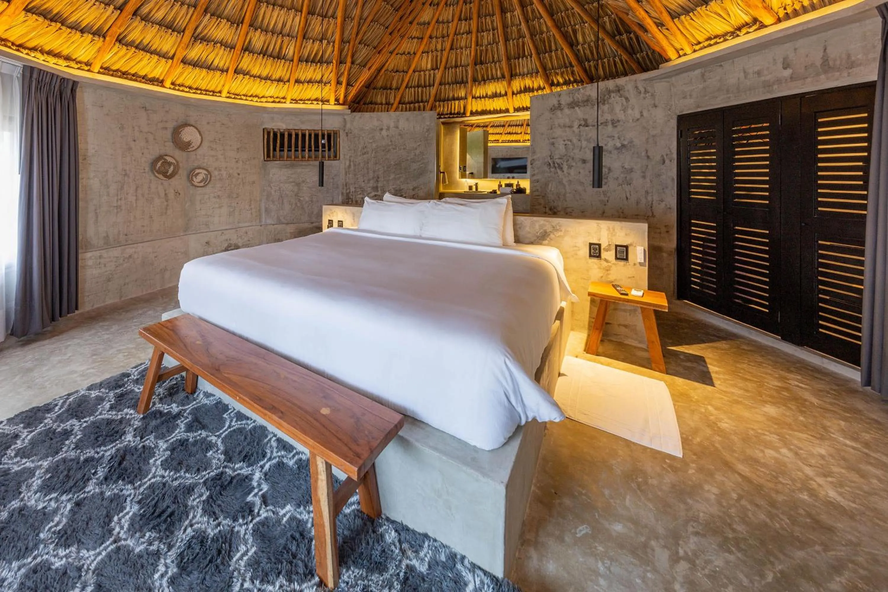 Bed in Maya Tulum By G Hotels