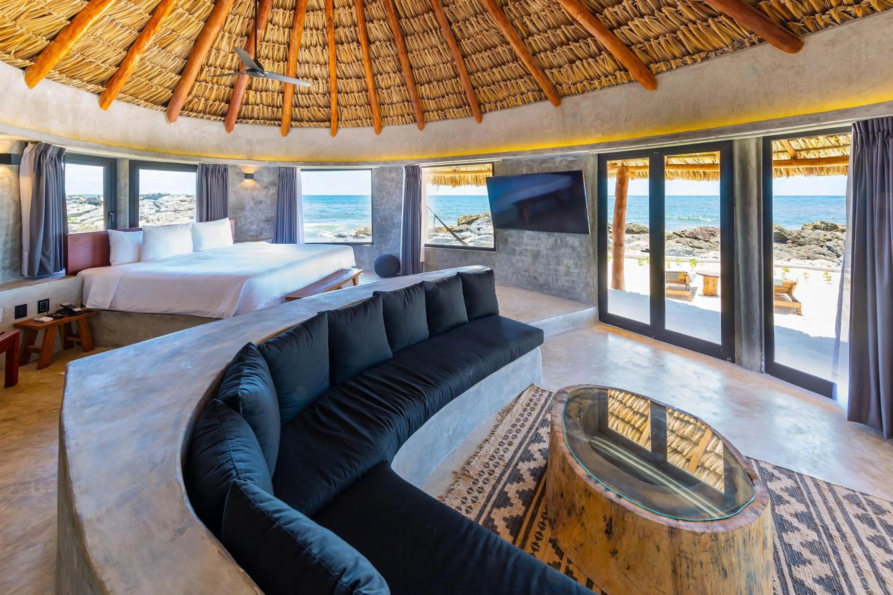 TV and multimedia, Bed in Maya Tulum By G Hotels