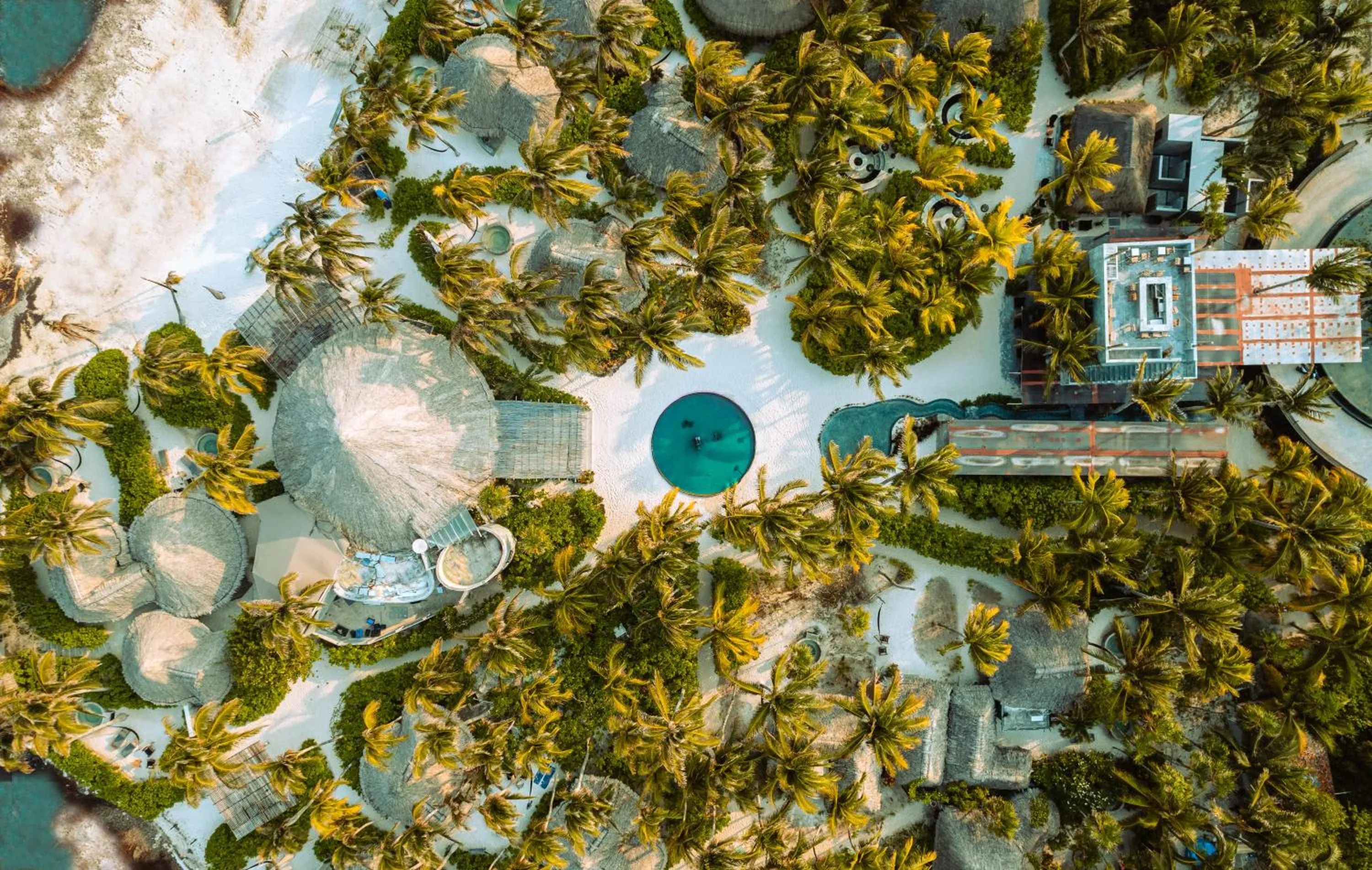 Bird's eye view in Maya Tulum By G Hotels