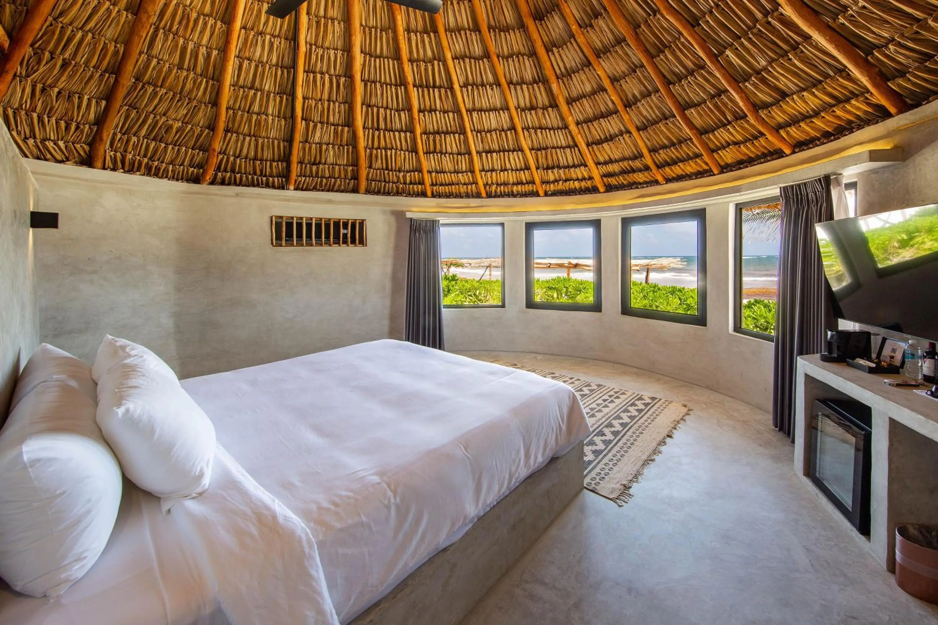TV and multimedia, Bed in Maya Tulum By G Hotels