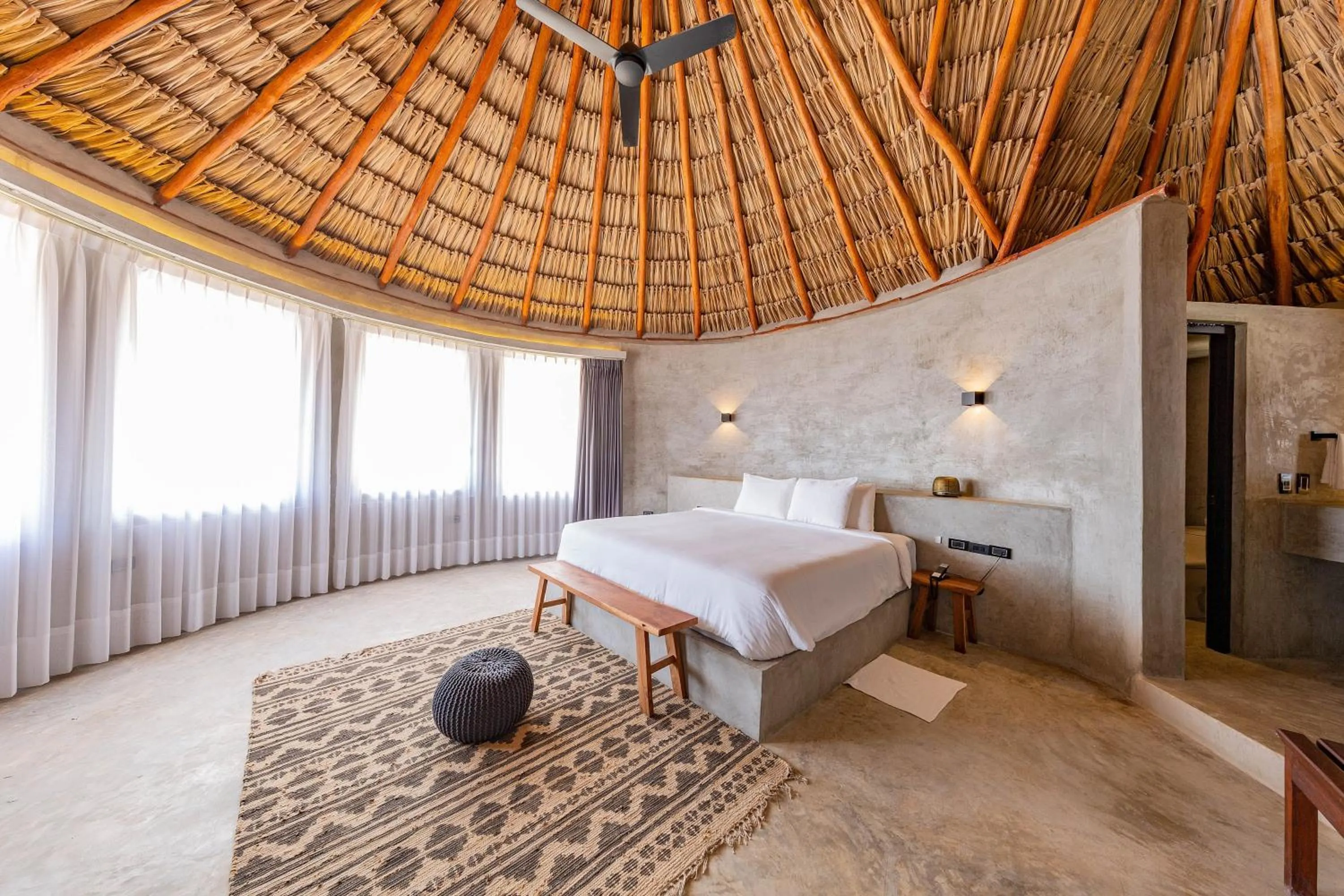 Bed in Maya Tulum By G Hotels