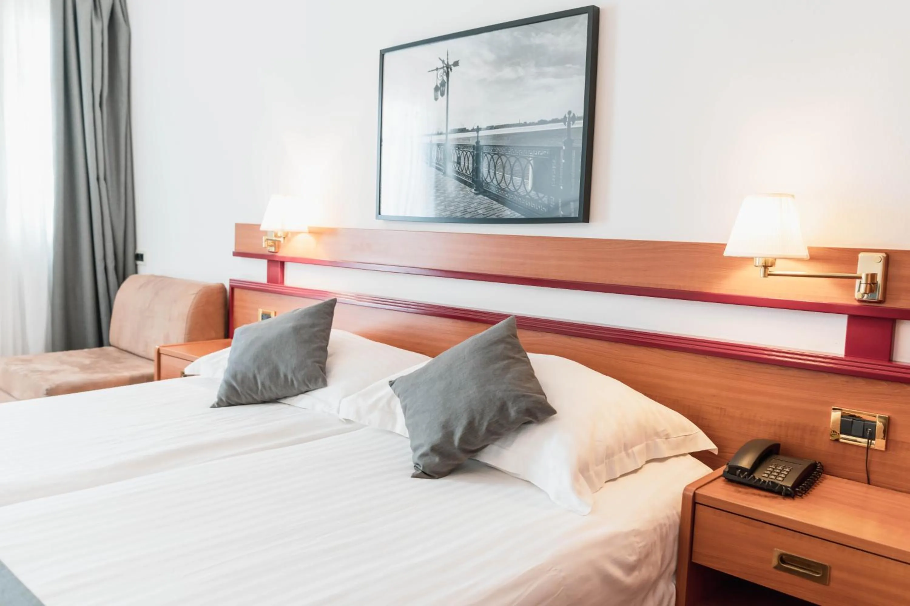 Bed in Hotel Horizont