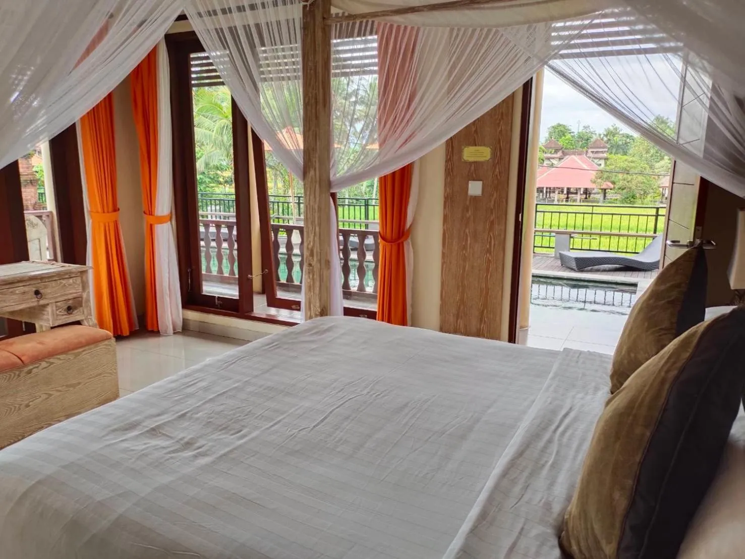 Bedroom, Bed in Gefecon Villa Ubud