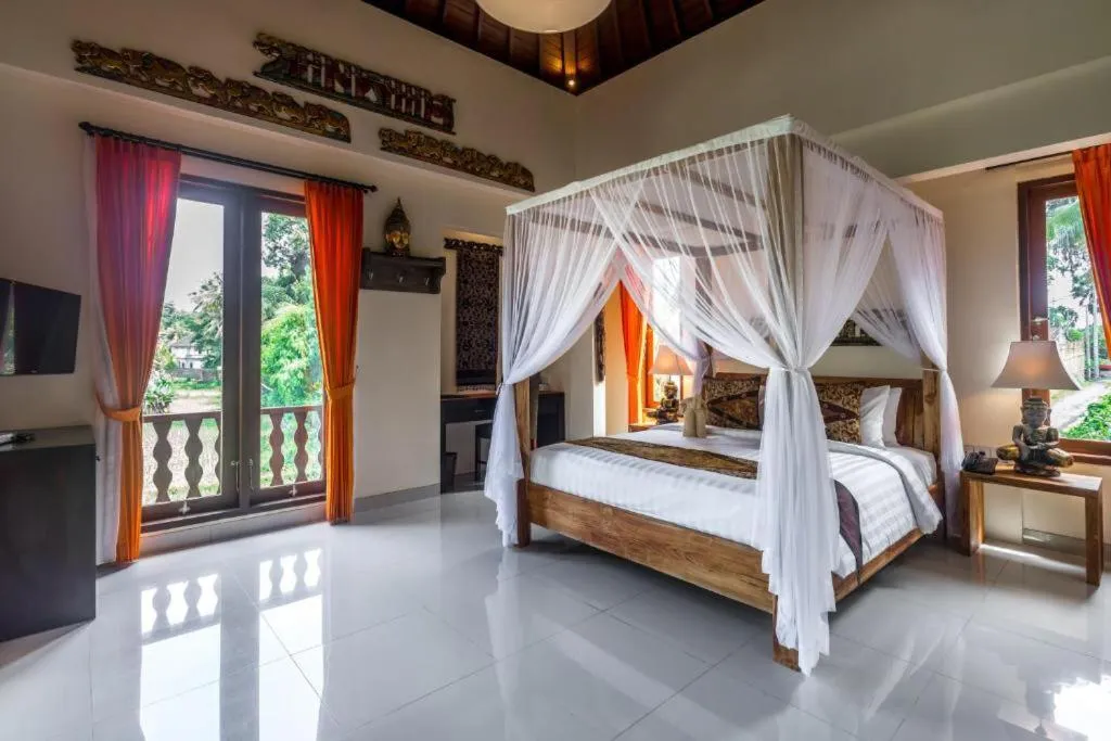 Bedroom, Bed in Gefecon Villa Ubud