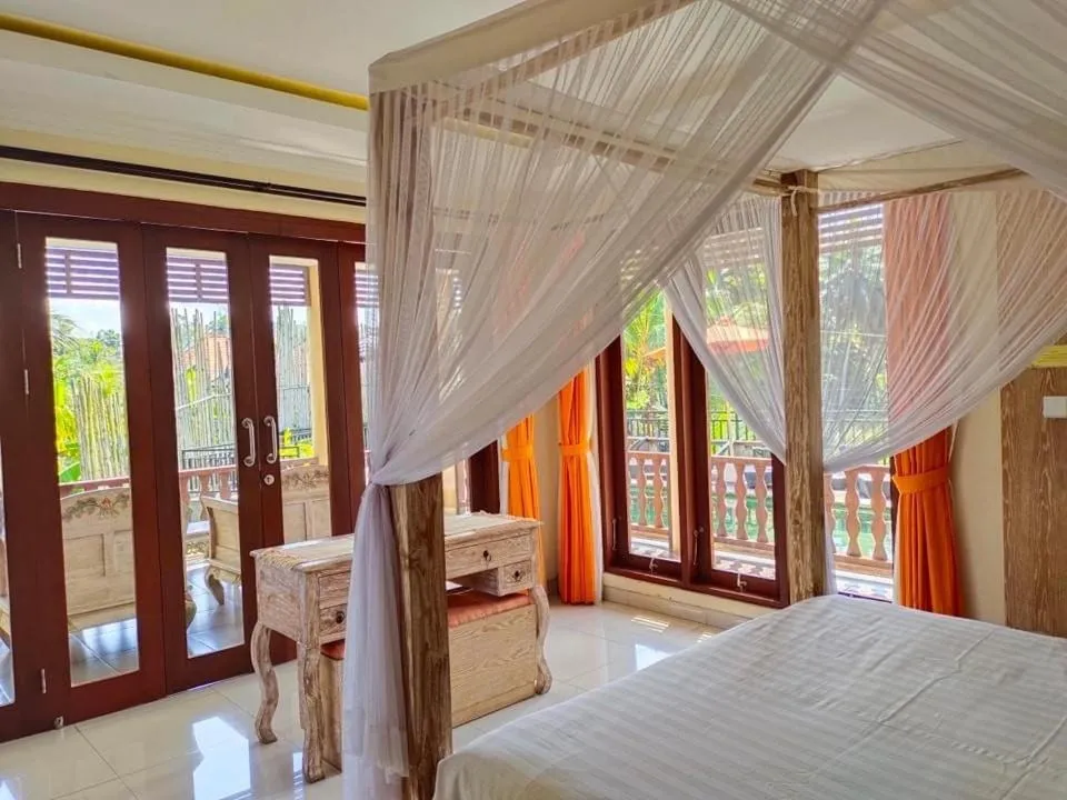 Bedroom, Bed in Gefecon Villa Ubud