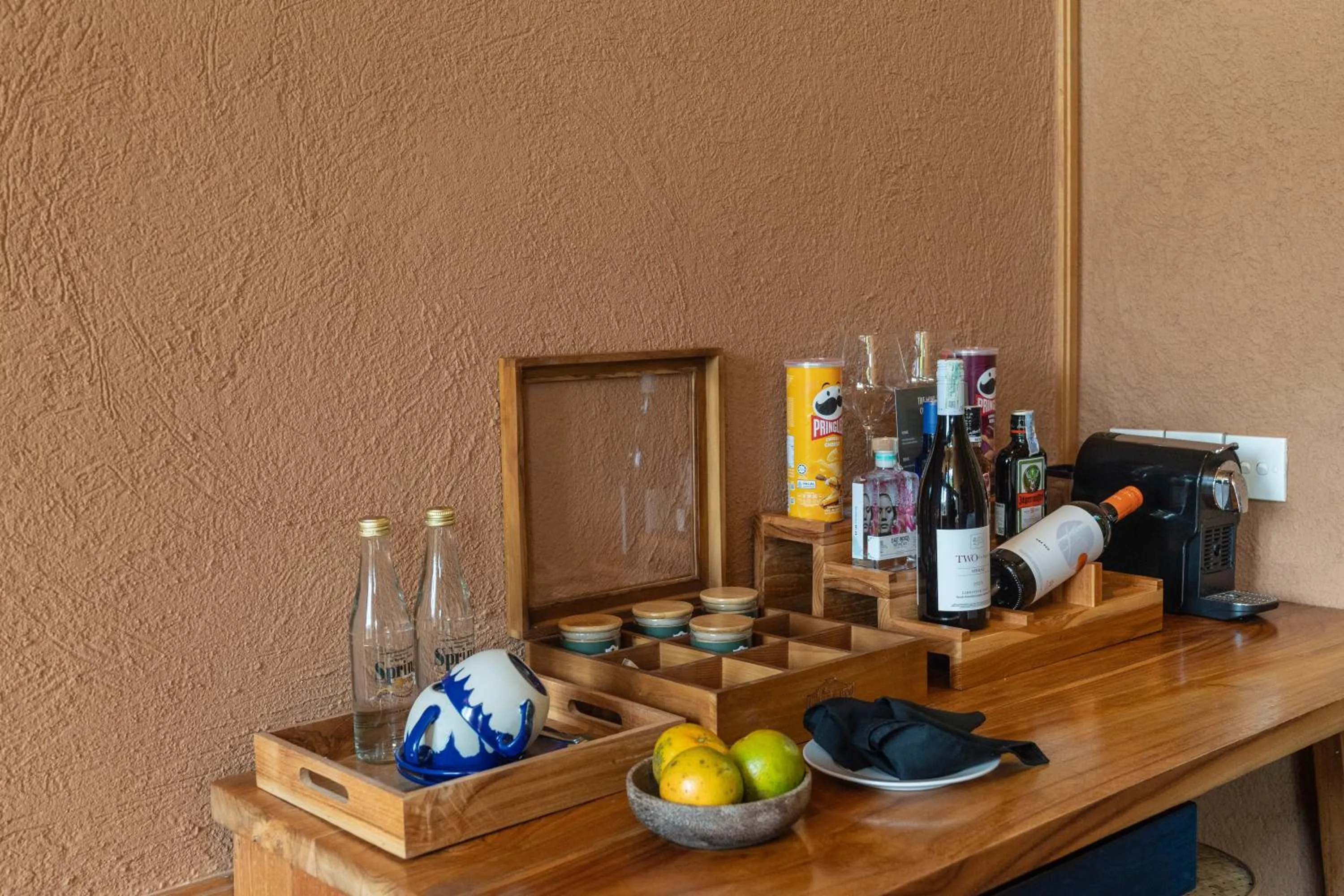 minibar in Amora Ubud Boutique Villas