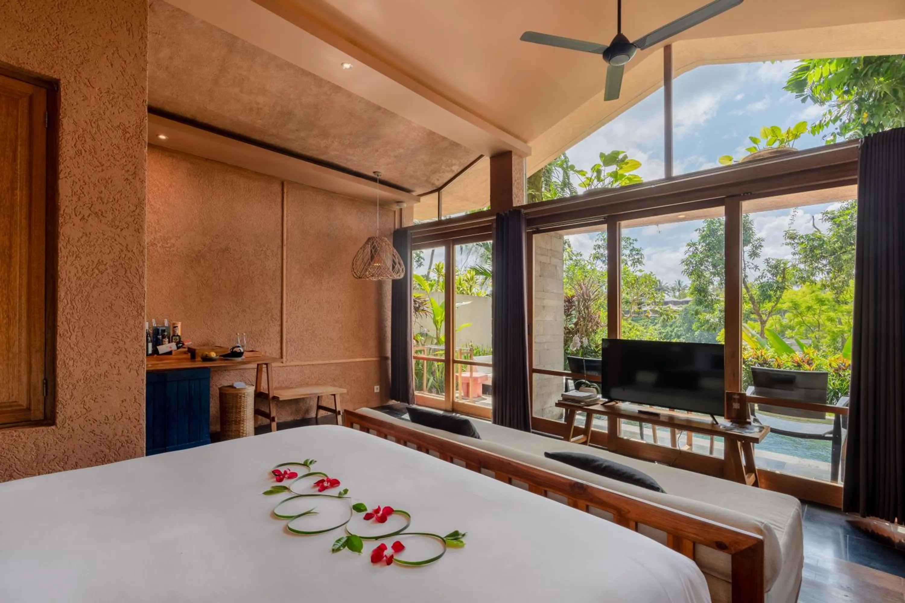 Garden, Bed in Amora Ubud Boutique Villas