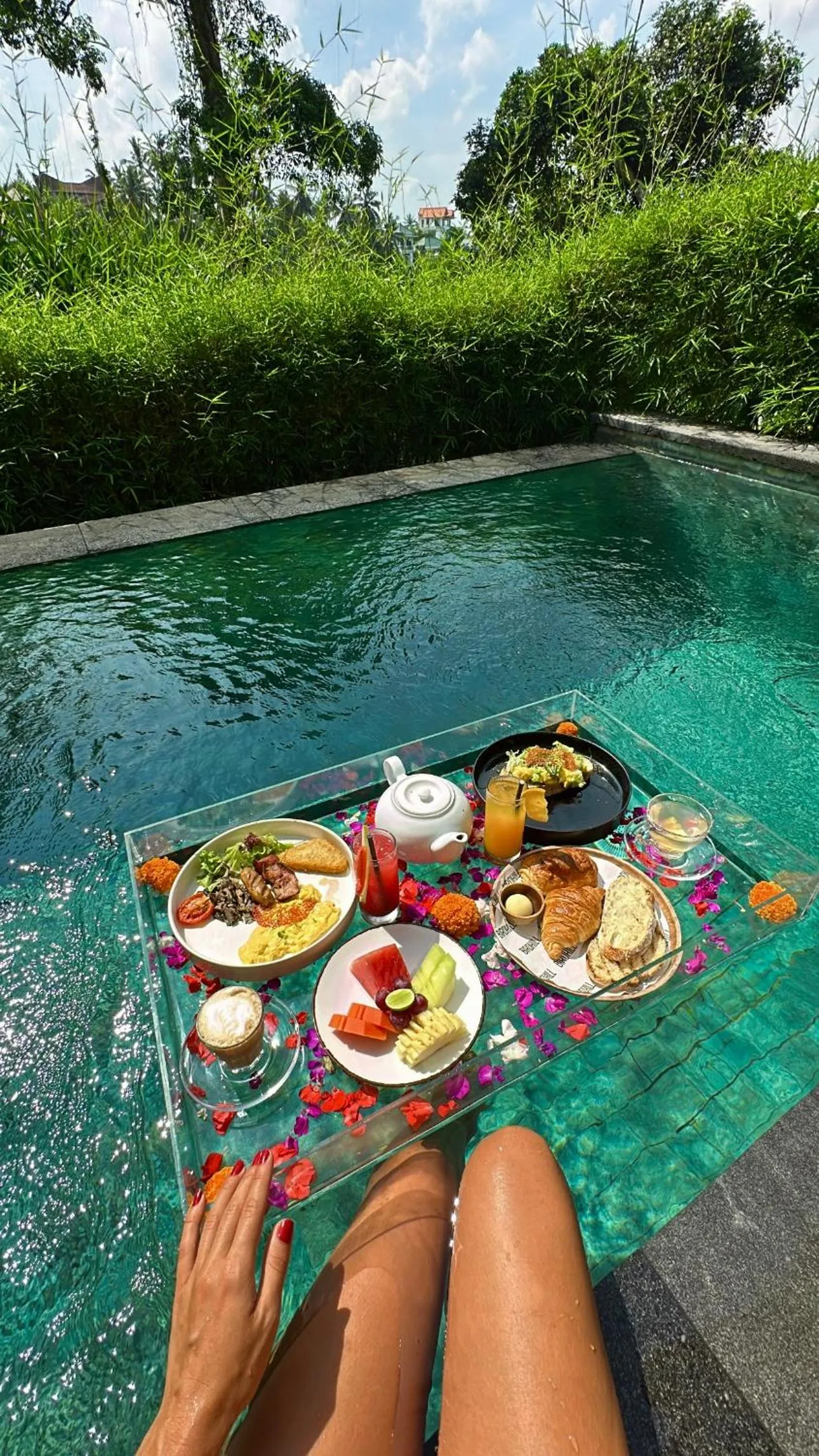 Breakfast in Amora Ubud Boutique Villas