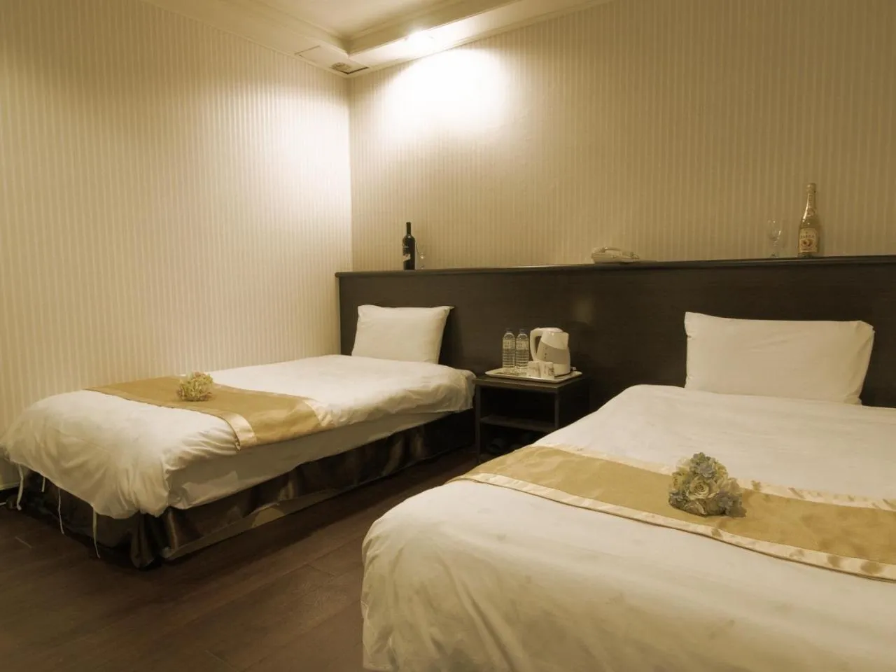 Bed in Yi Pin Yuan Hotel