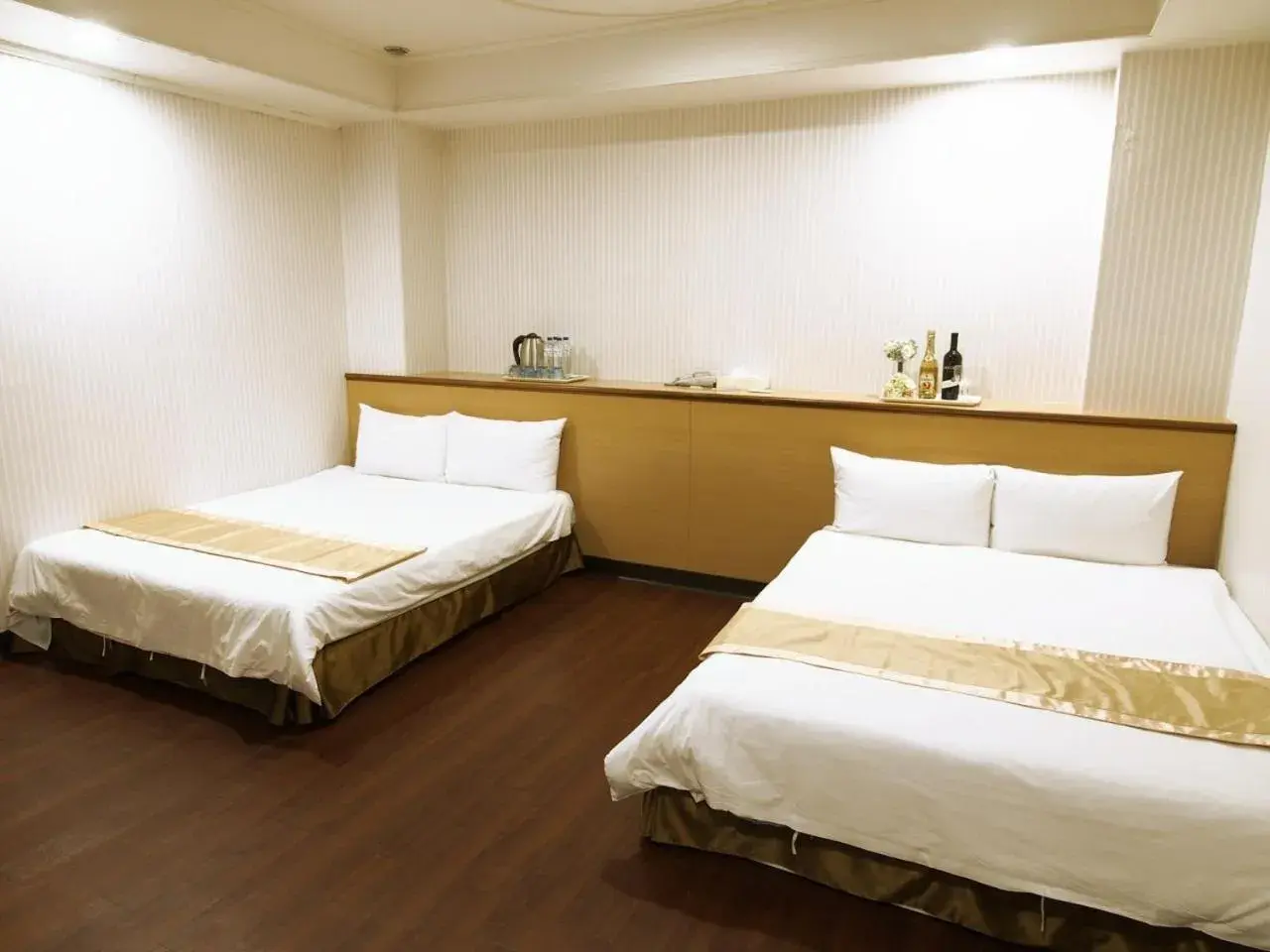 Bed in Yi Pin Yuan Hotel Bed in Yi Pin Yuan Hotel