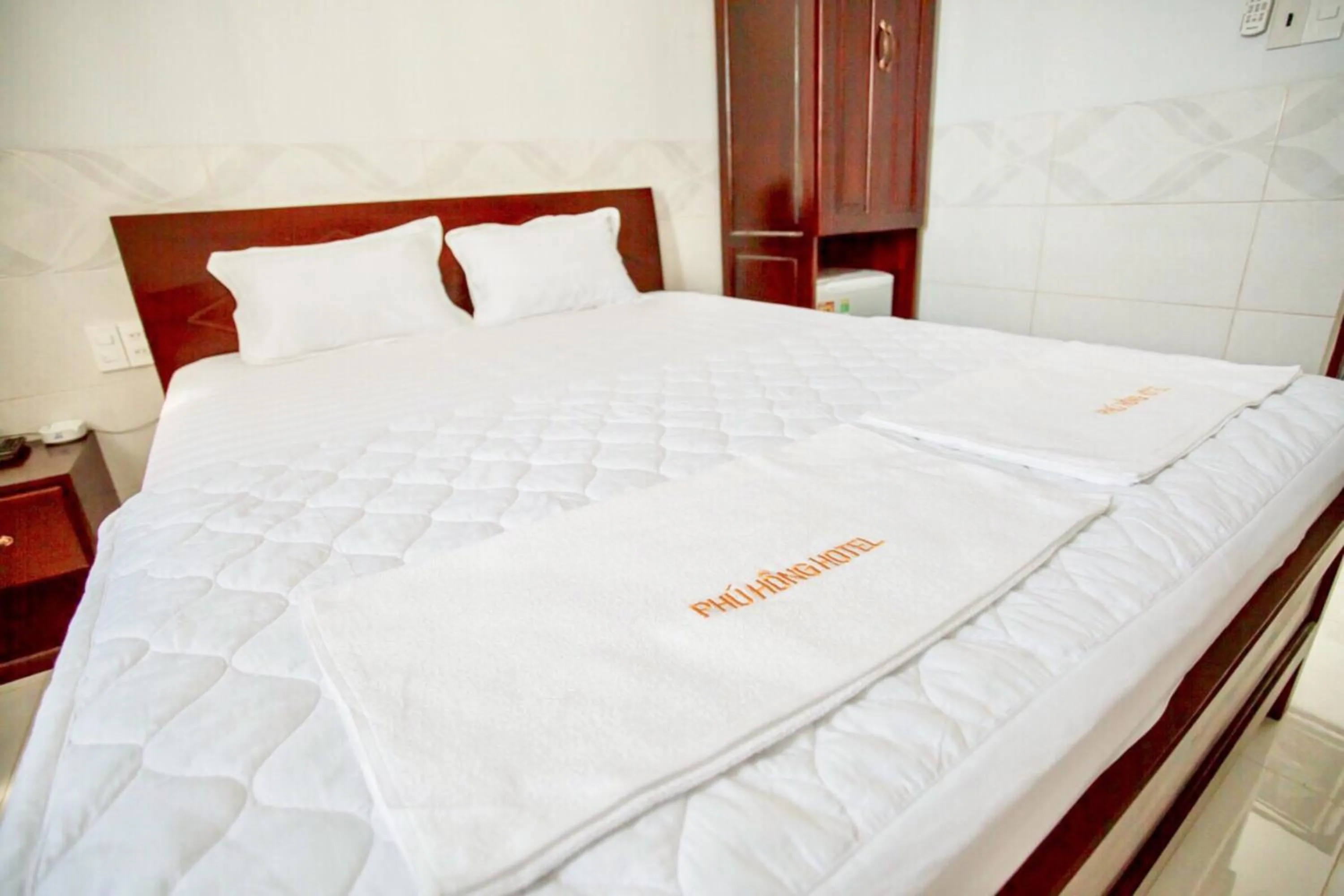 Bed in Phu Hong Hotel