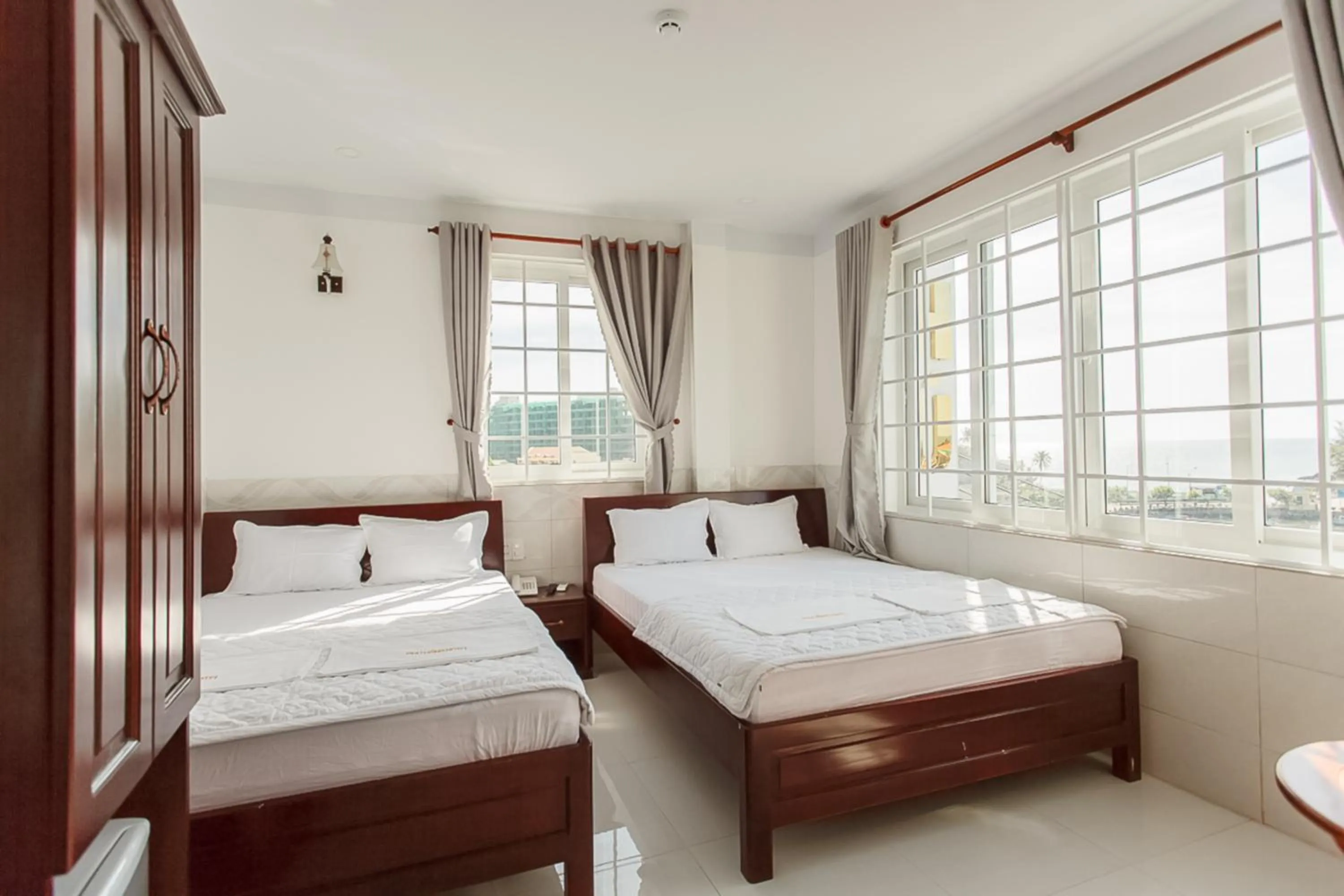 Bed in Phu Hong Hotel