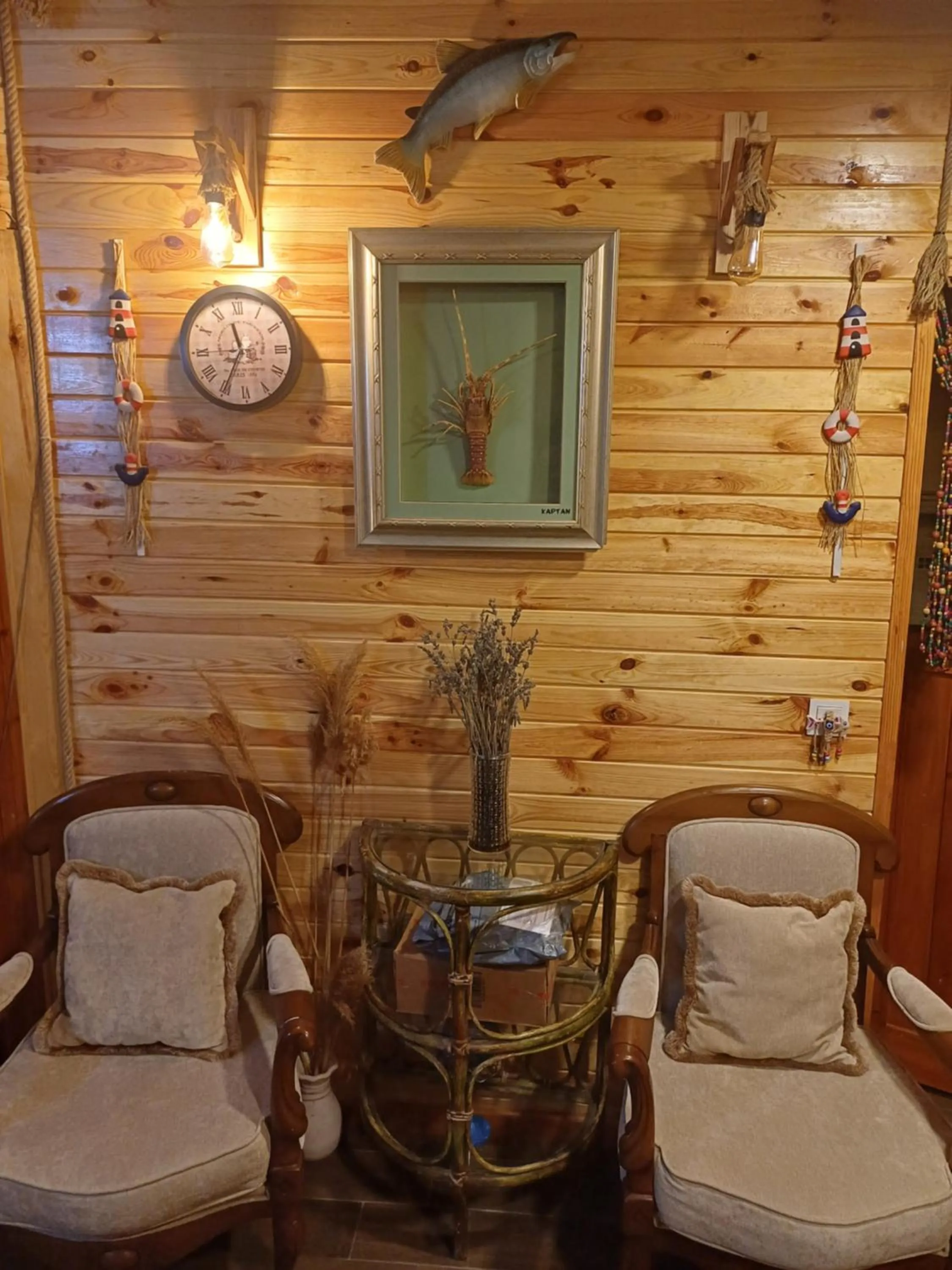 Seating area in Balim Sultany