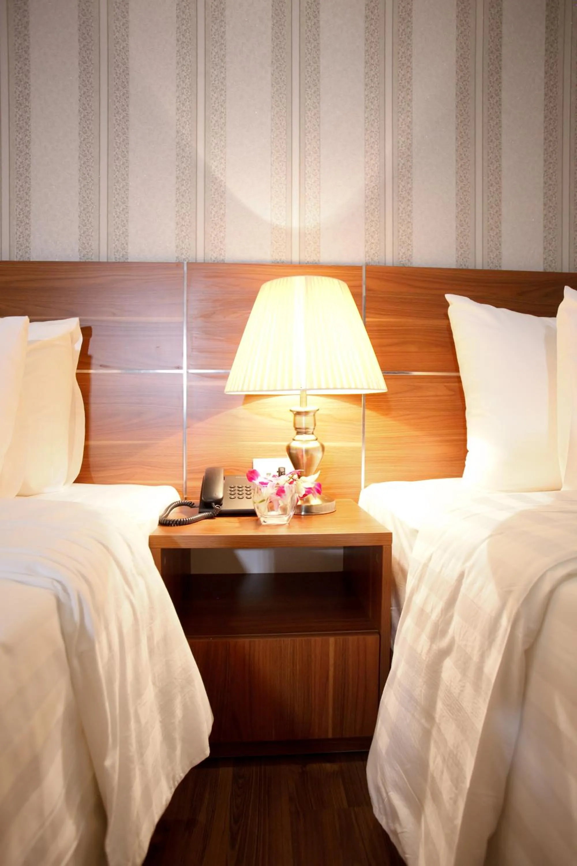 Decorative detail in Hanoi Pomihoa Hotel