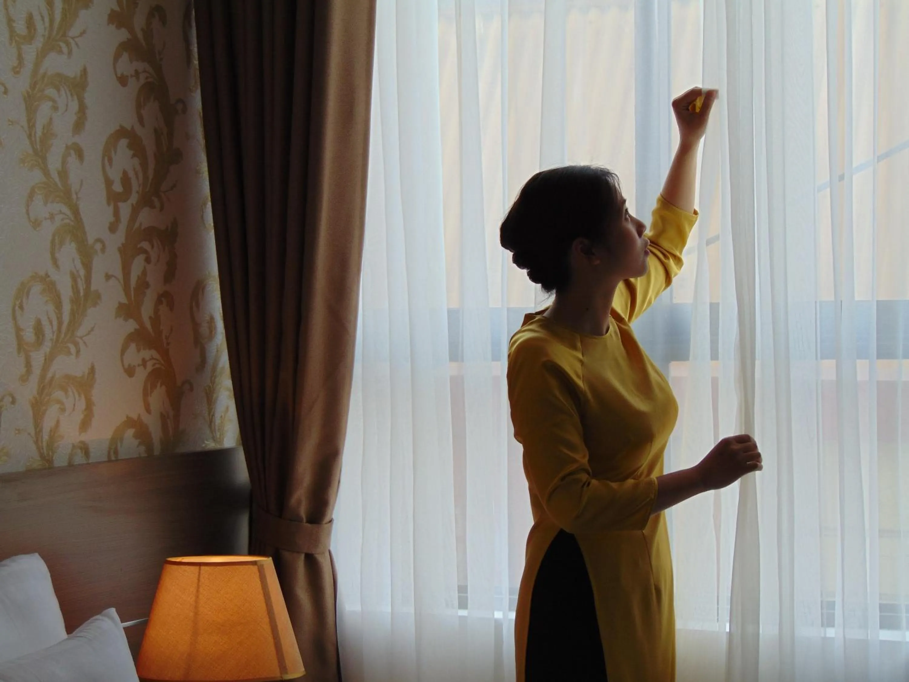 Staff in Hanoi Pomihoa Hotel