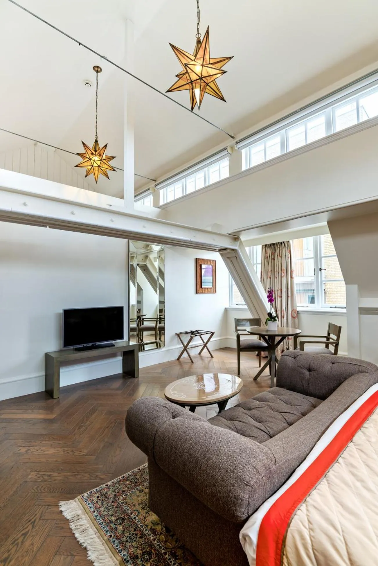 Seating area in The LaLit London