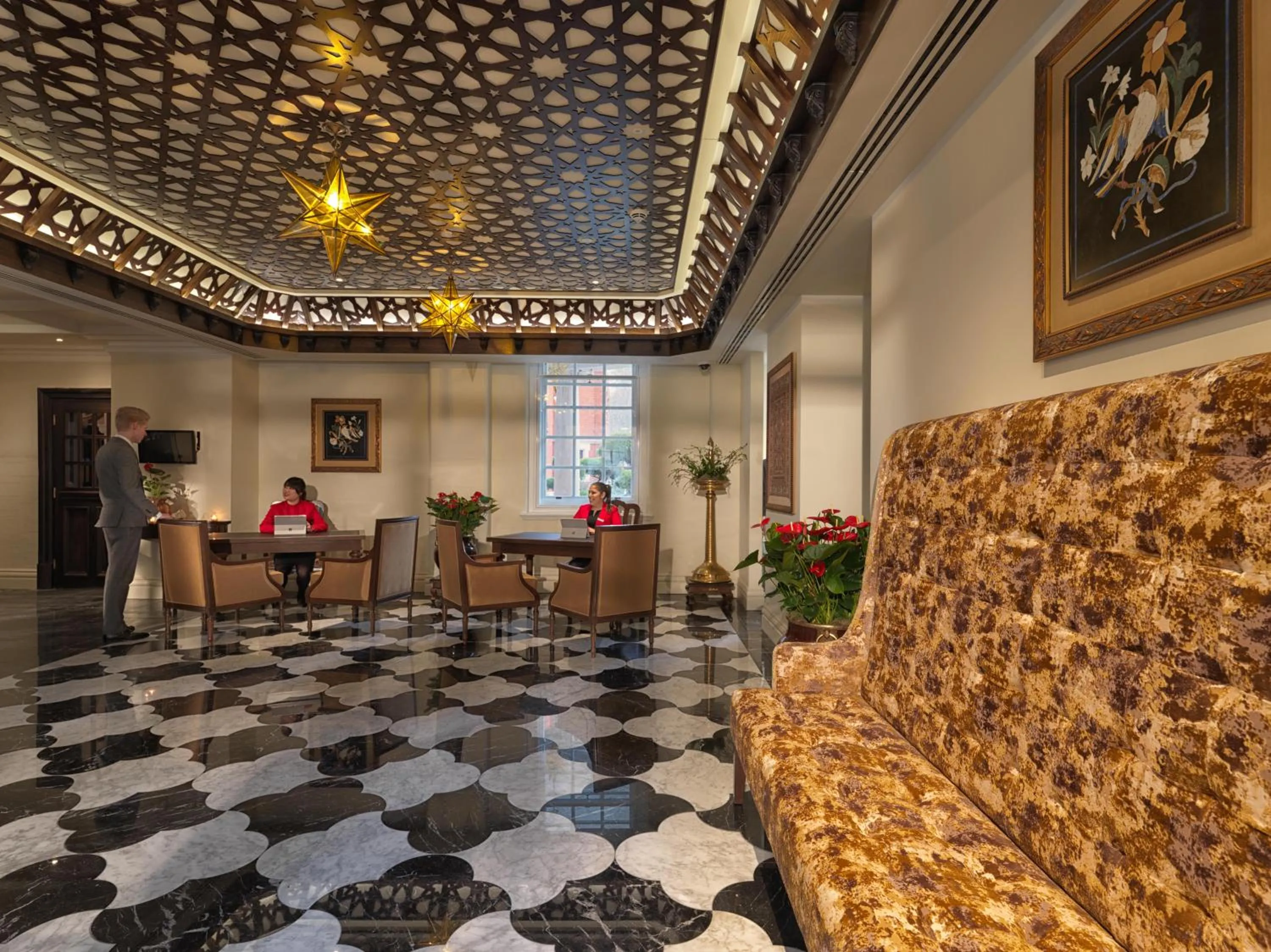 Lobby or reception in The LaLit London