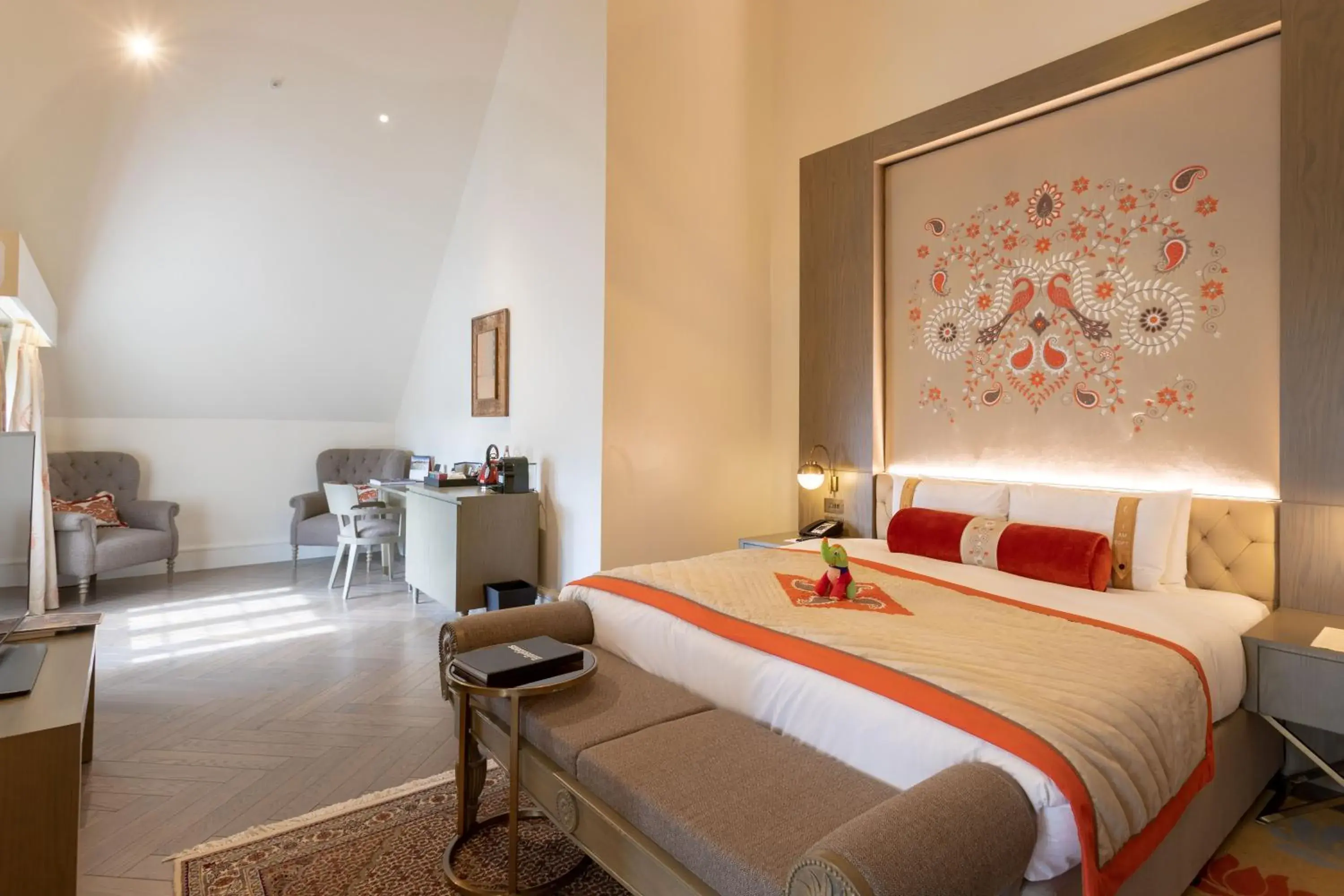 Bed in The LaLit London Bed in The LaLit London