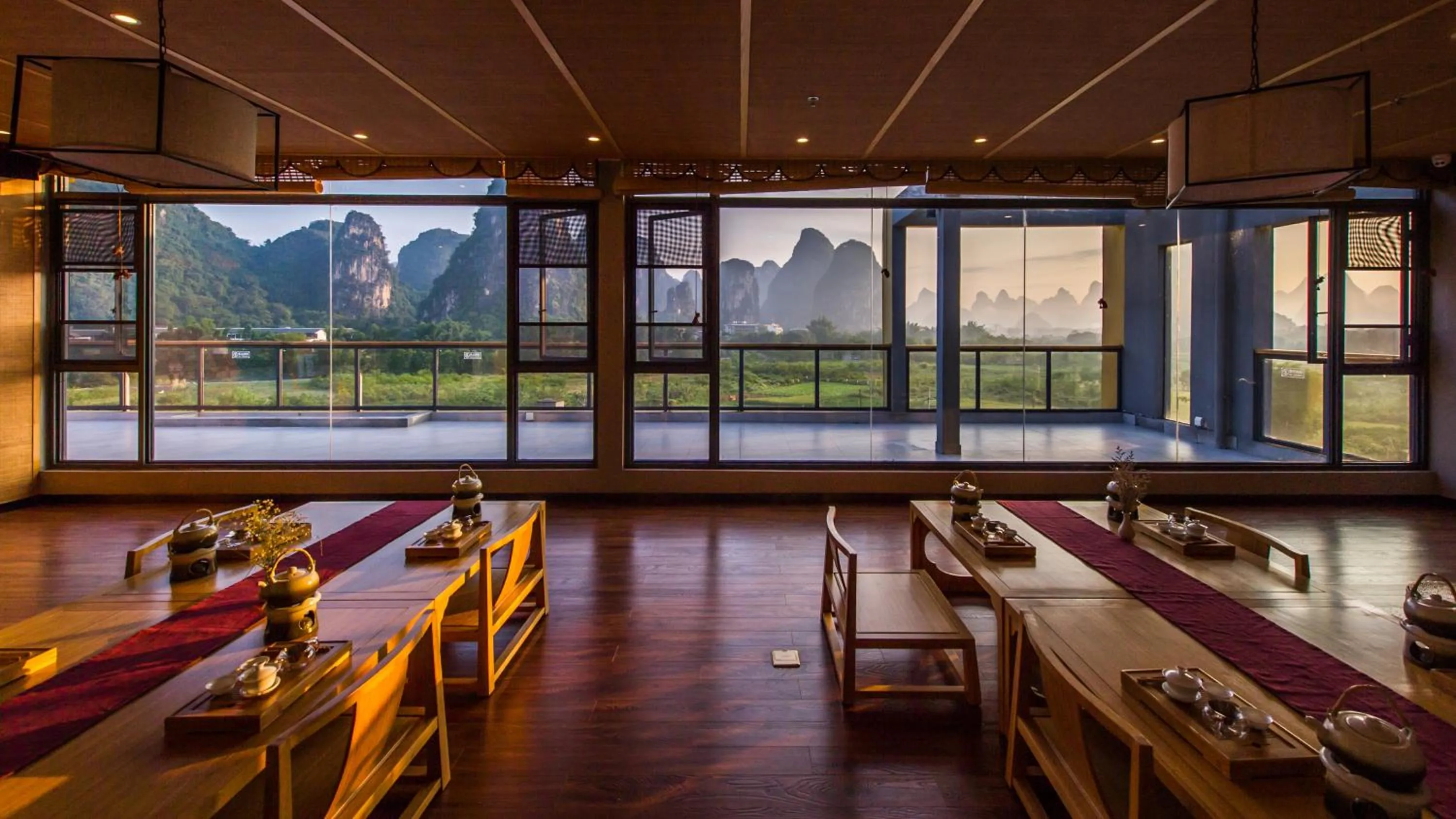 Banquet/Function facilities in Yangshuo Zen Garden Resort - Rich Chinese traditional activities
