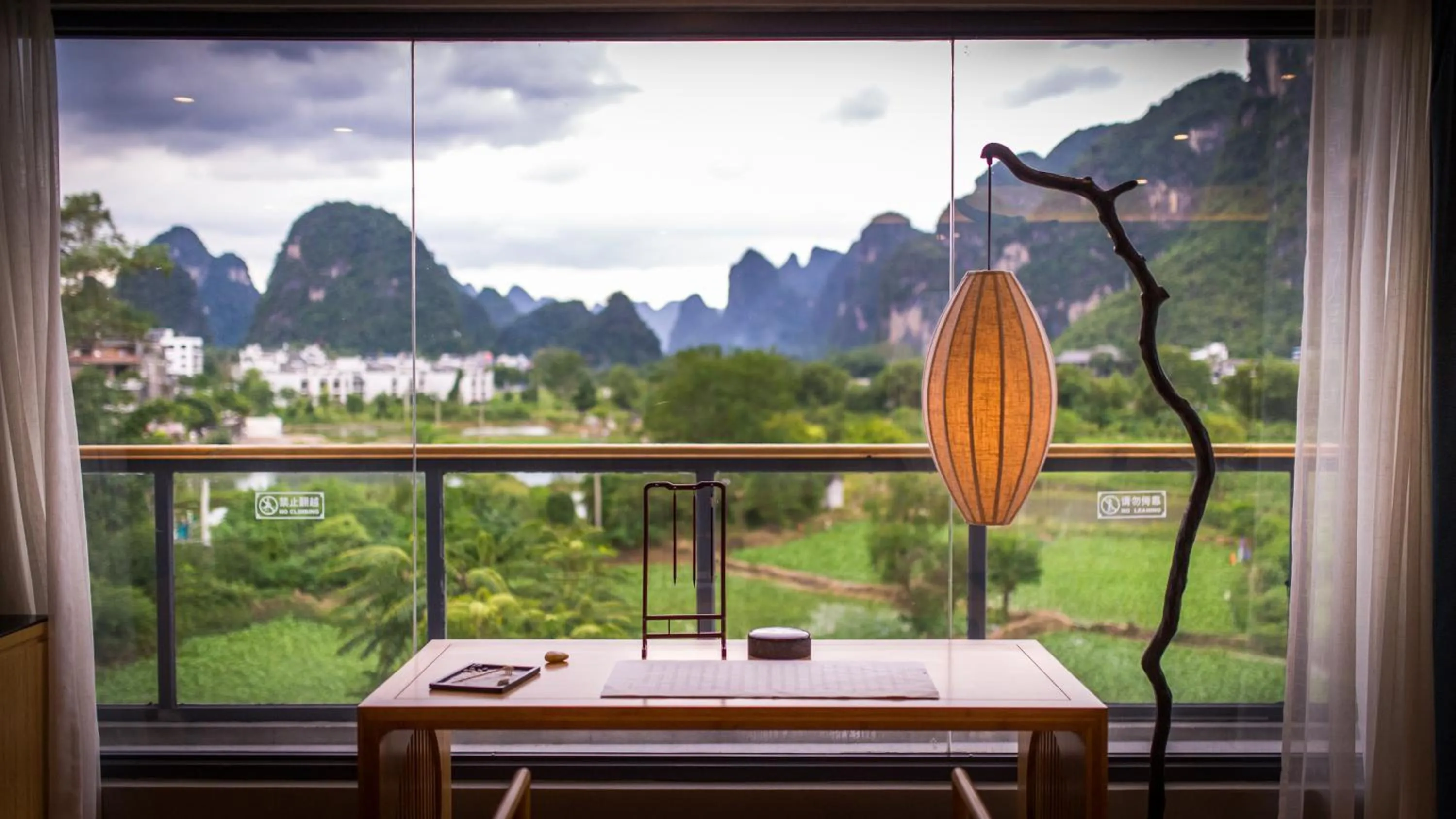 View (from property/room) in Yangshuo Zen Garden Resort - Rich Chinese traditional activities