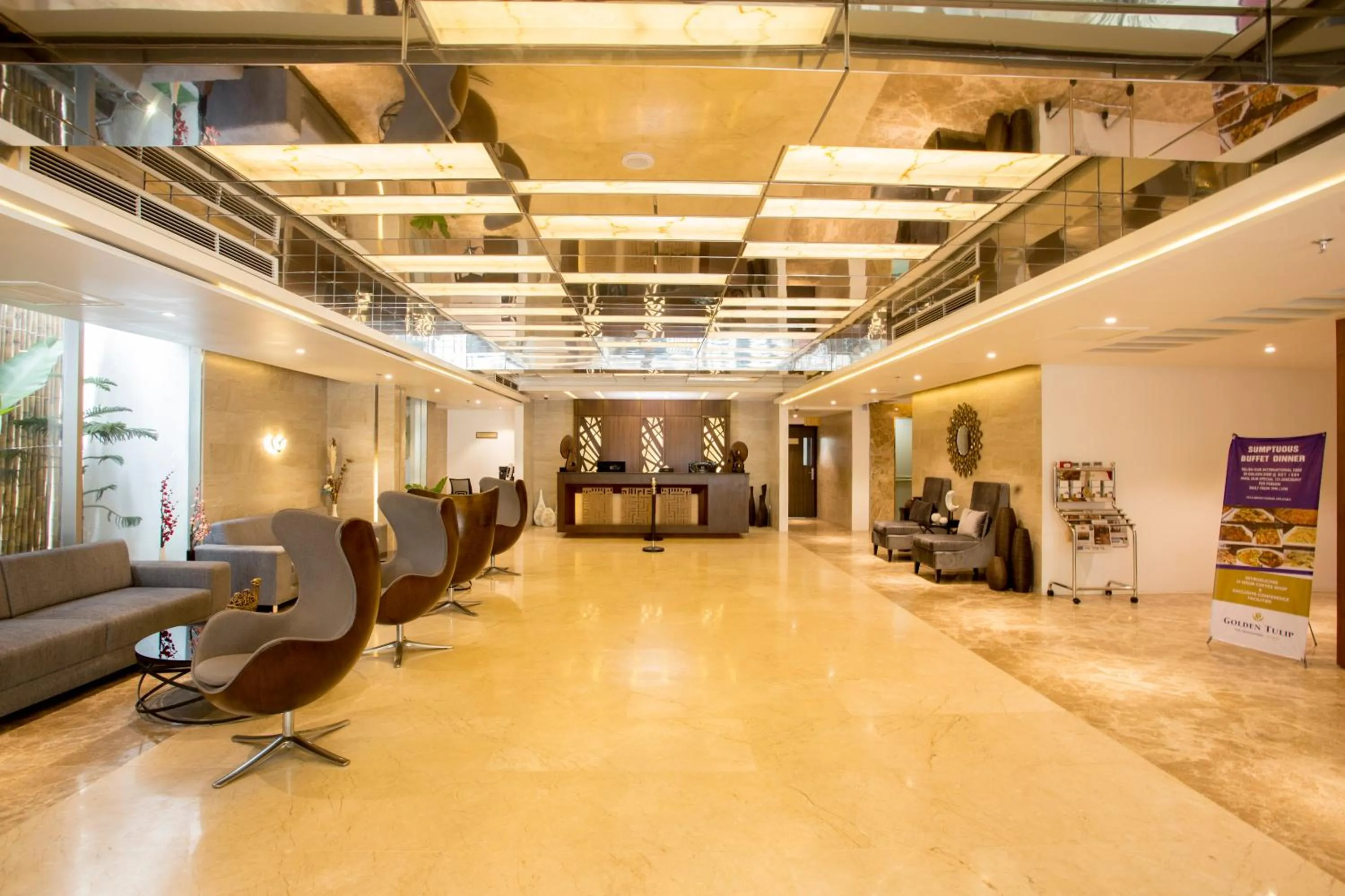 Lobby or reception in Golden Tulip The Grandmark-Dhaka