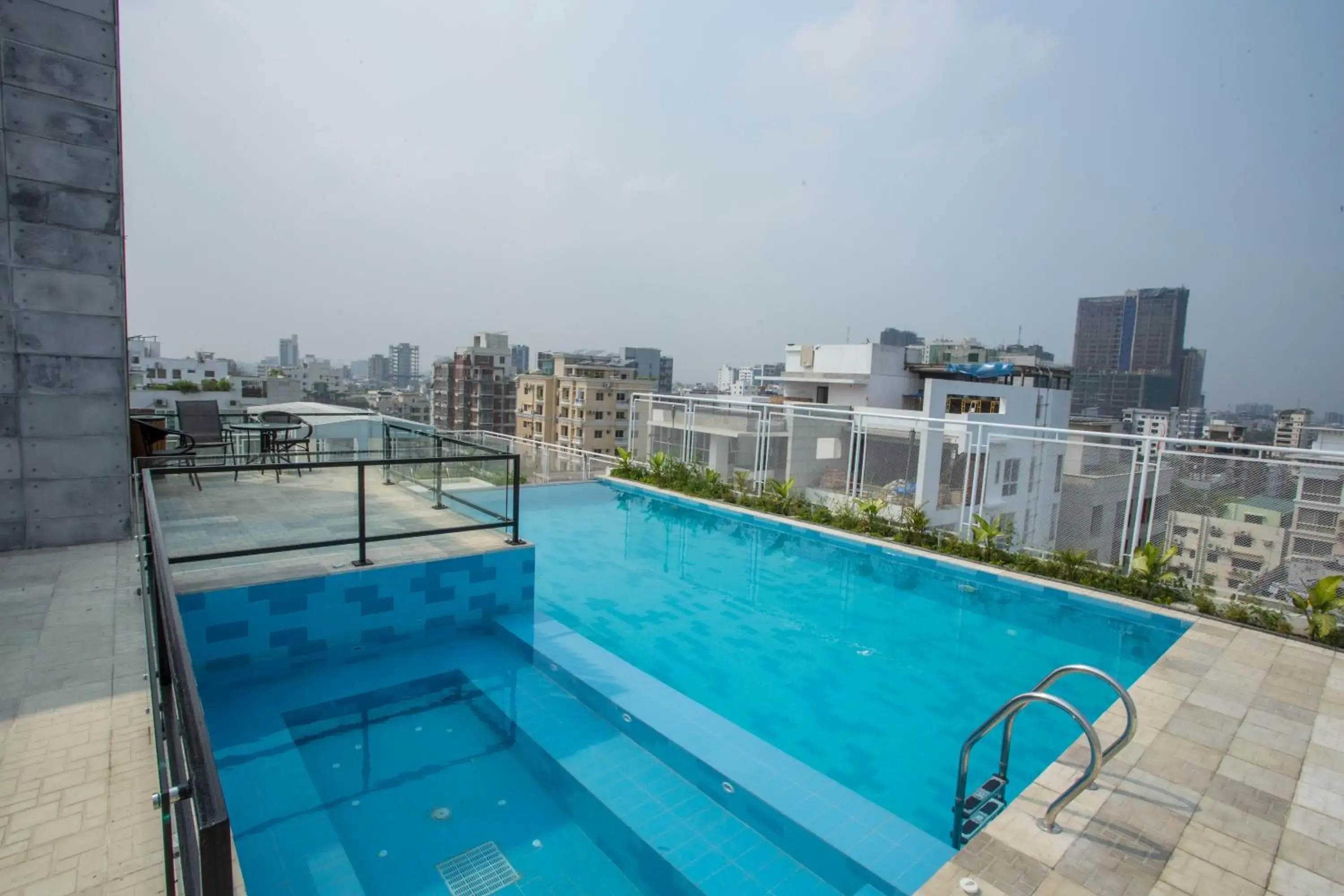 Pool view in Golden Tulip The Grandmark-Dhaka Pool view in Golden Tulip The Grandmark-Dhaka