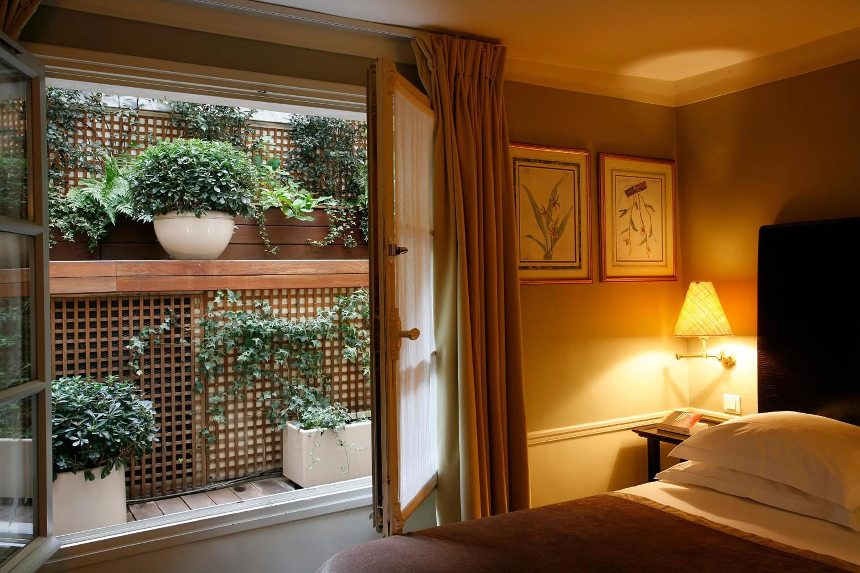 Bed in Hôtel Thérèse