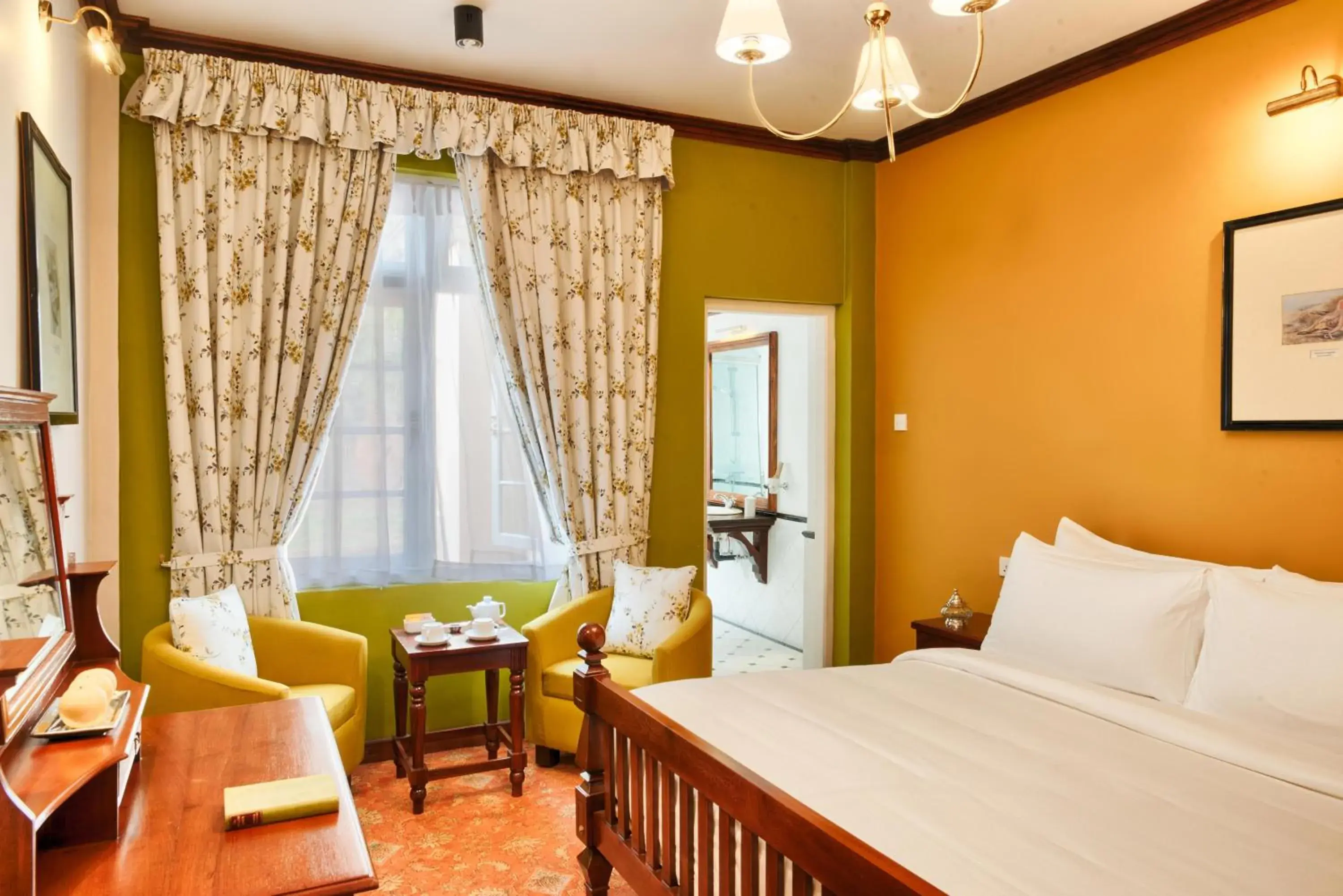 Bed in Jetwing Oatlands Bungalow Bed in Jetwing Oatlands Bungalow