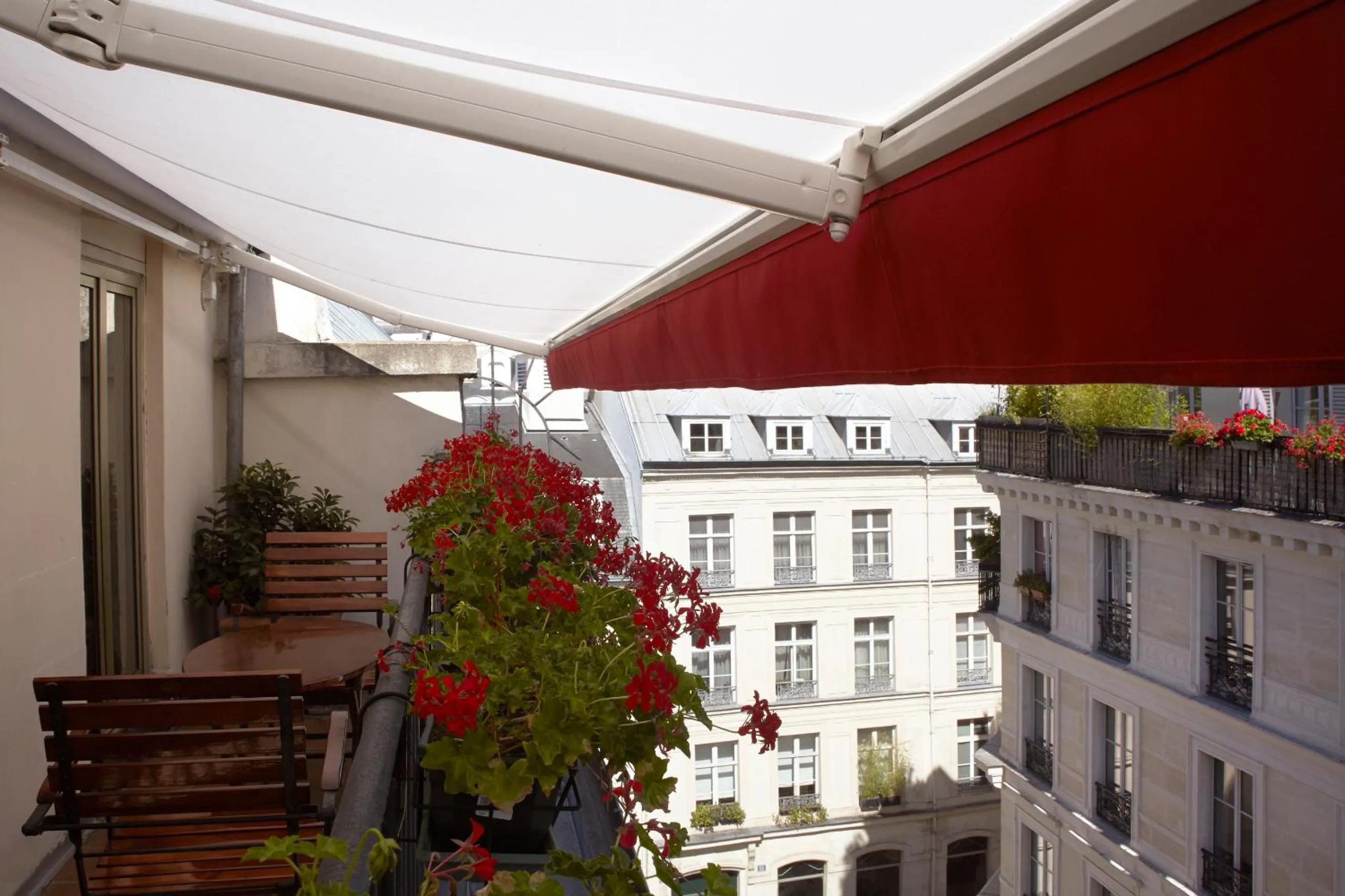 Balcony/Terrace in Grand Hôtel Dechampaigne