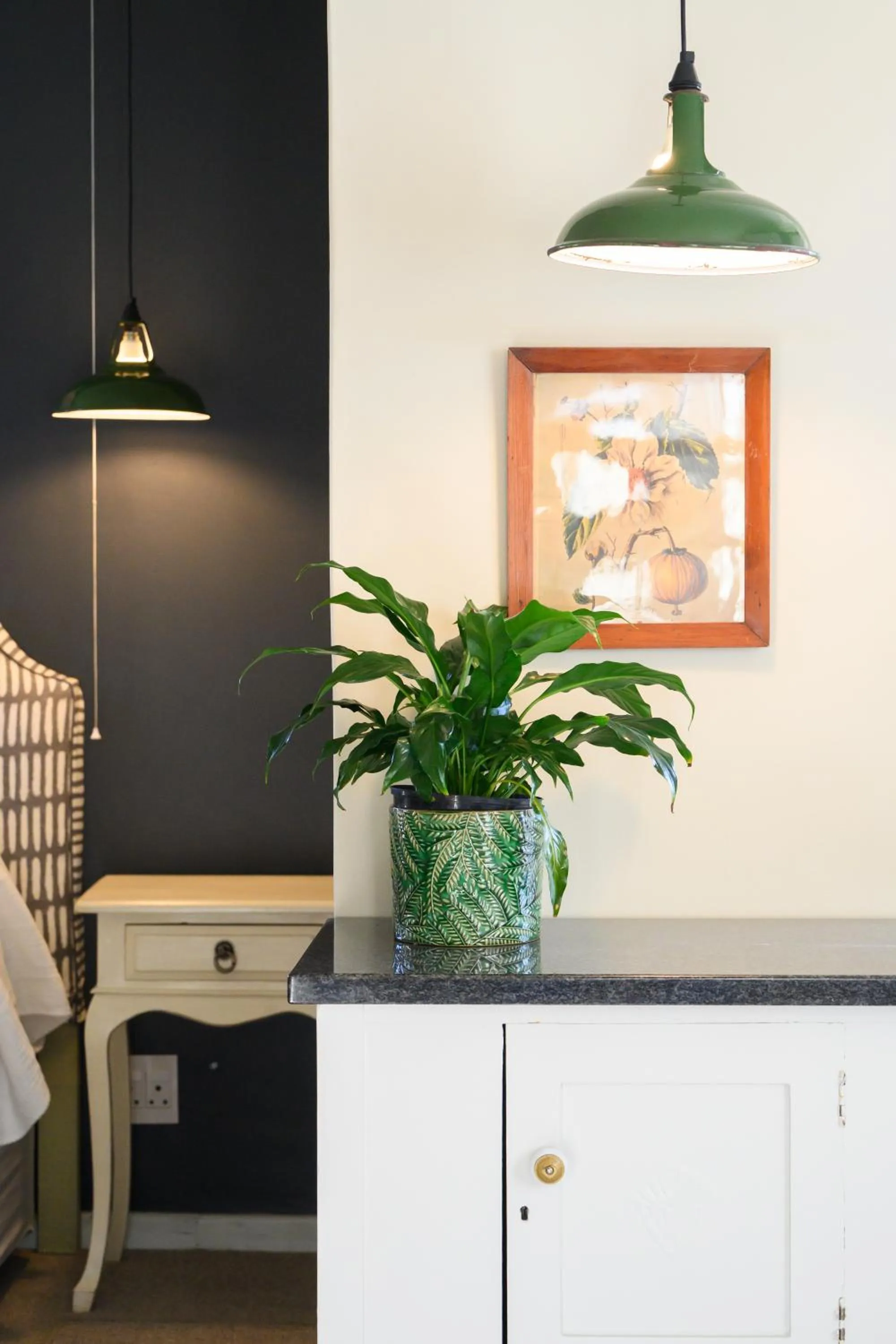 Decorative detail in Baruch Guesthouse on Lovell