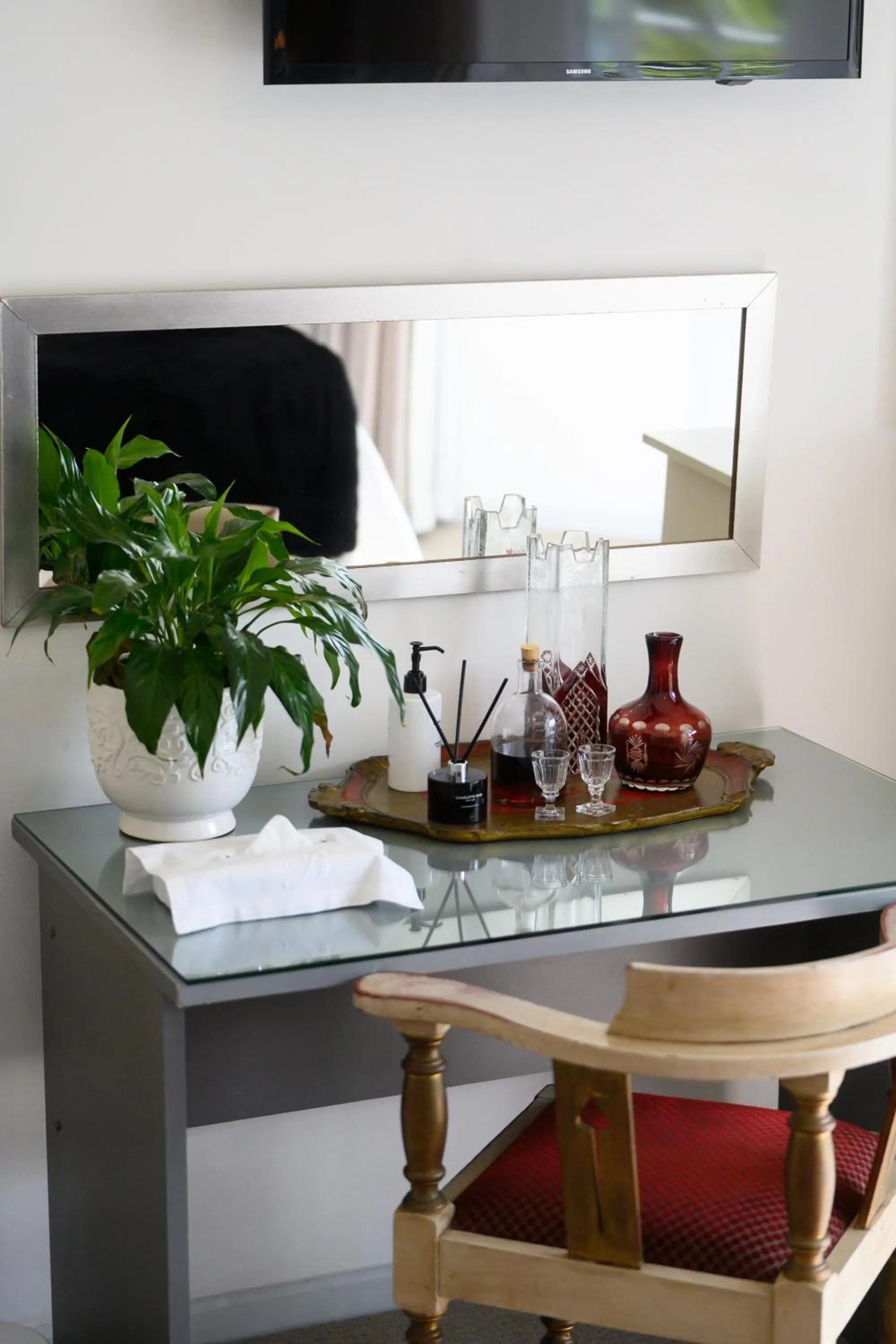 Seating area in Baruch Guesthouse on Lovell