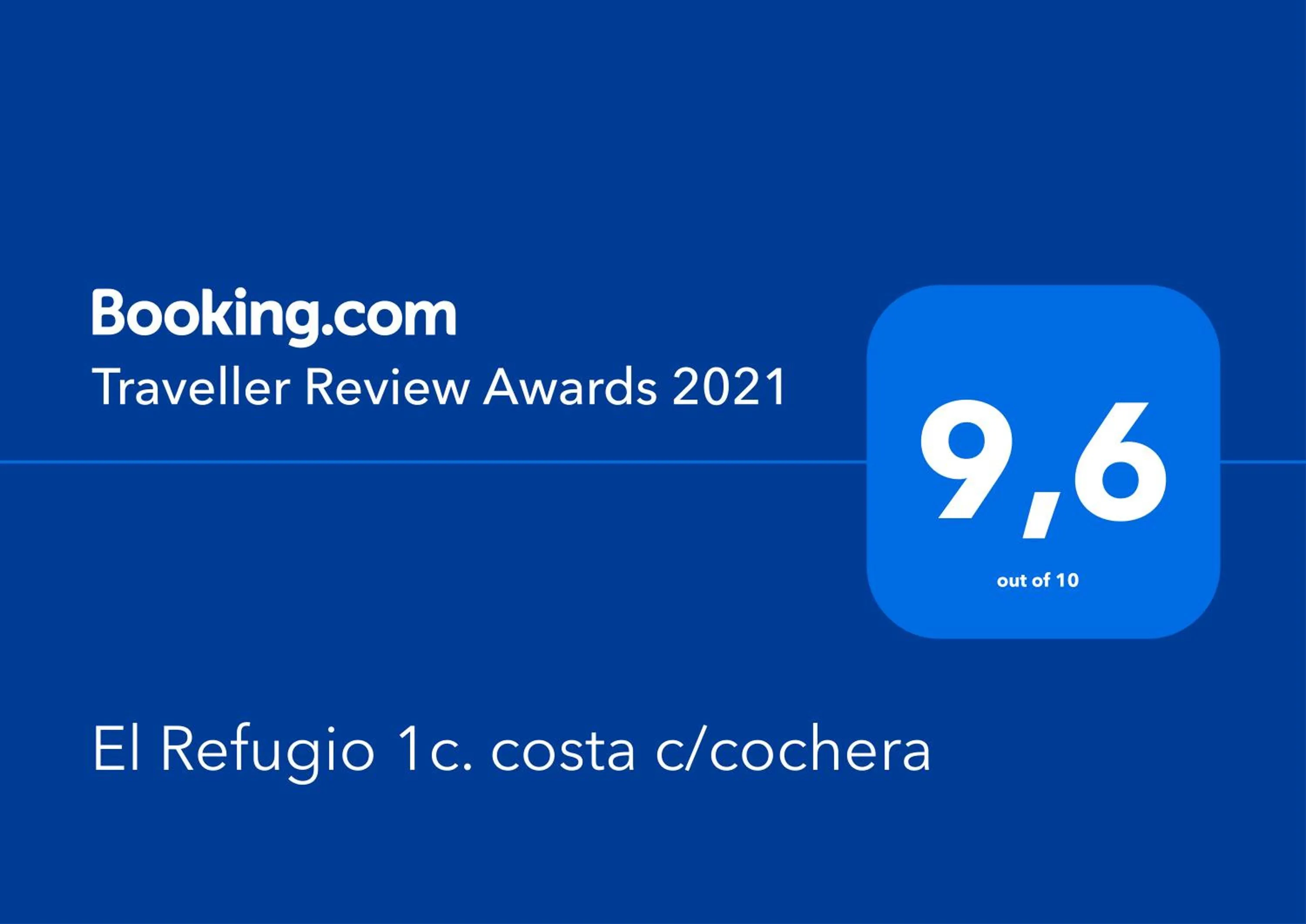 Certificate/Award in EL REFUGIO 1 CUADRA COSTA,COCHERAS, CALEFACCIÓN,PARRILLAS,ROPA DE CAMA,WIFI, IMPECABLE FARO MOGOTES SOLO PAREJAS y FAMILIAS